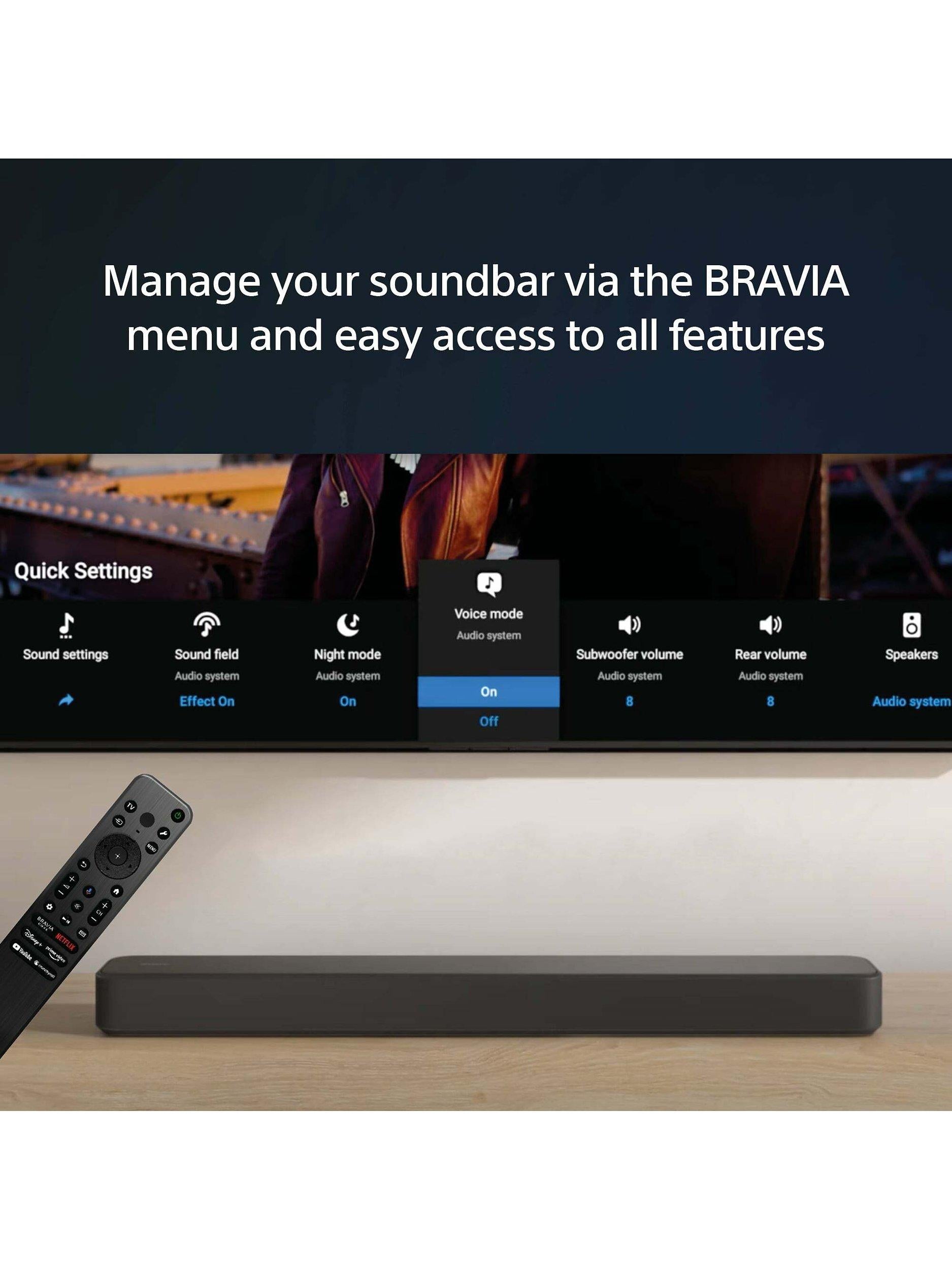 HT-S2000 Bluetooth All-In-One Soundbar with Dolby Atmos, DTS: X & Vertical Surround Engine, Black