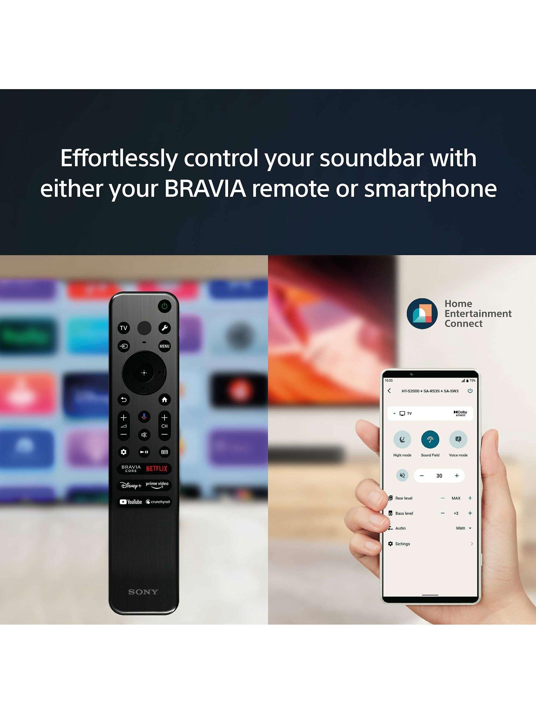 HT-S2000 Bluetooth All-In-One Soundbar with Dolby Atmos, DTS: X & Vertical Surround Engine, Black