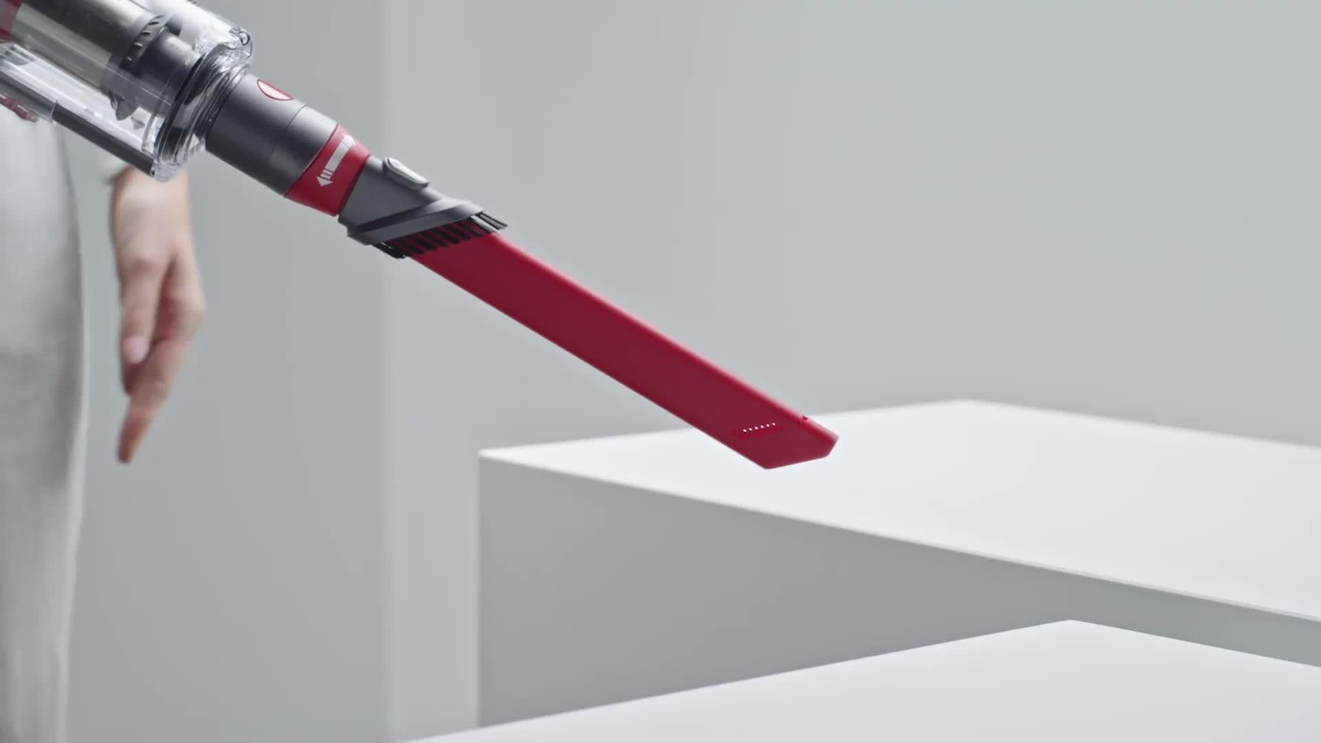 Detail Cleaning Kit, Grey/Red