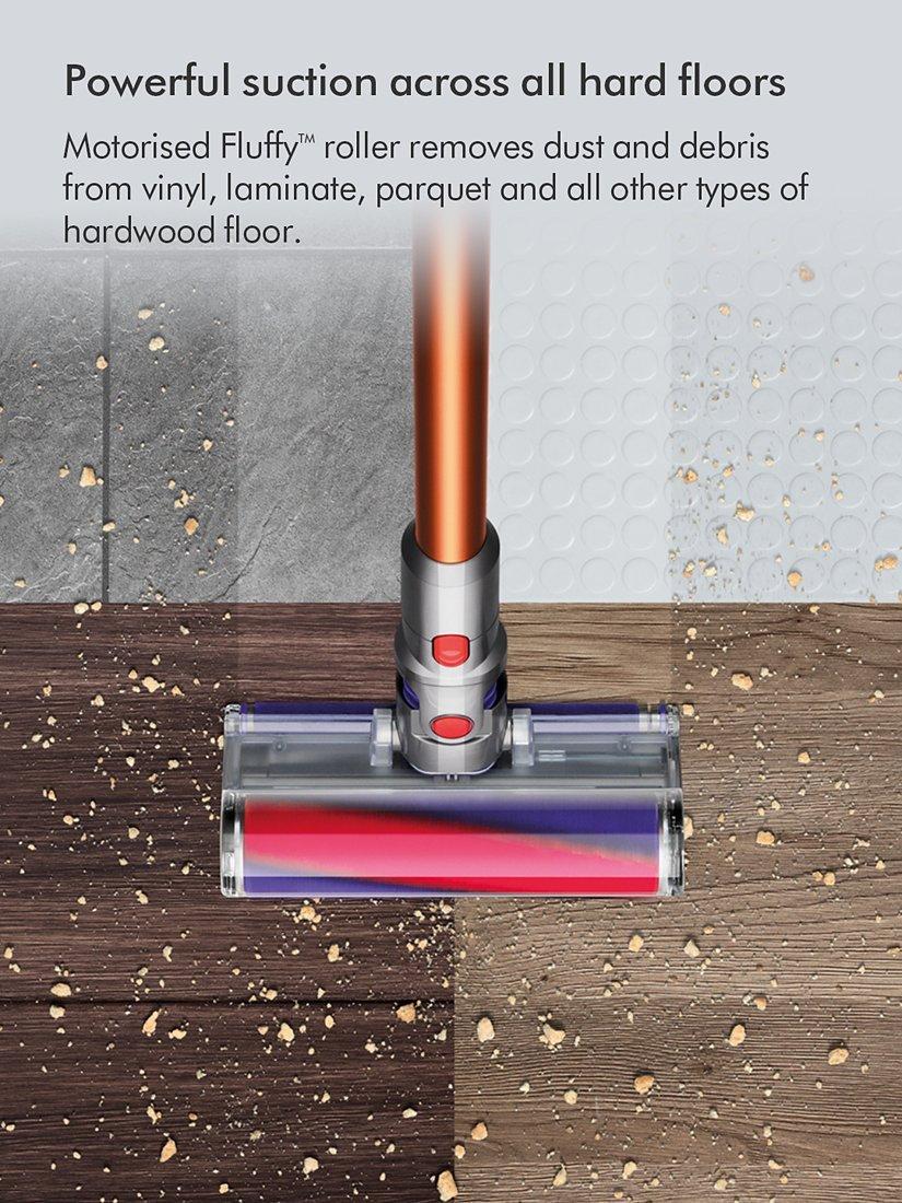 Fluffy Cleaner Head, Grey/Red/Purple