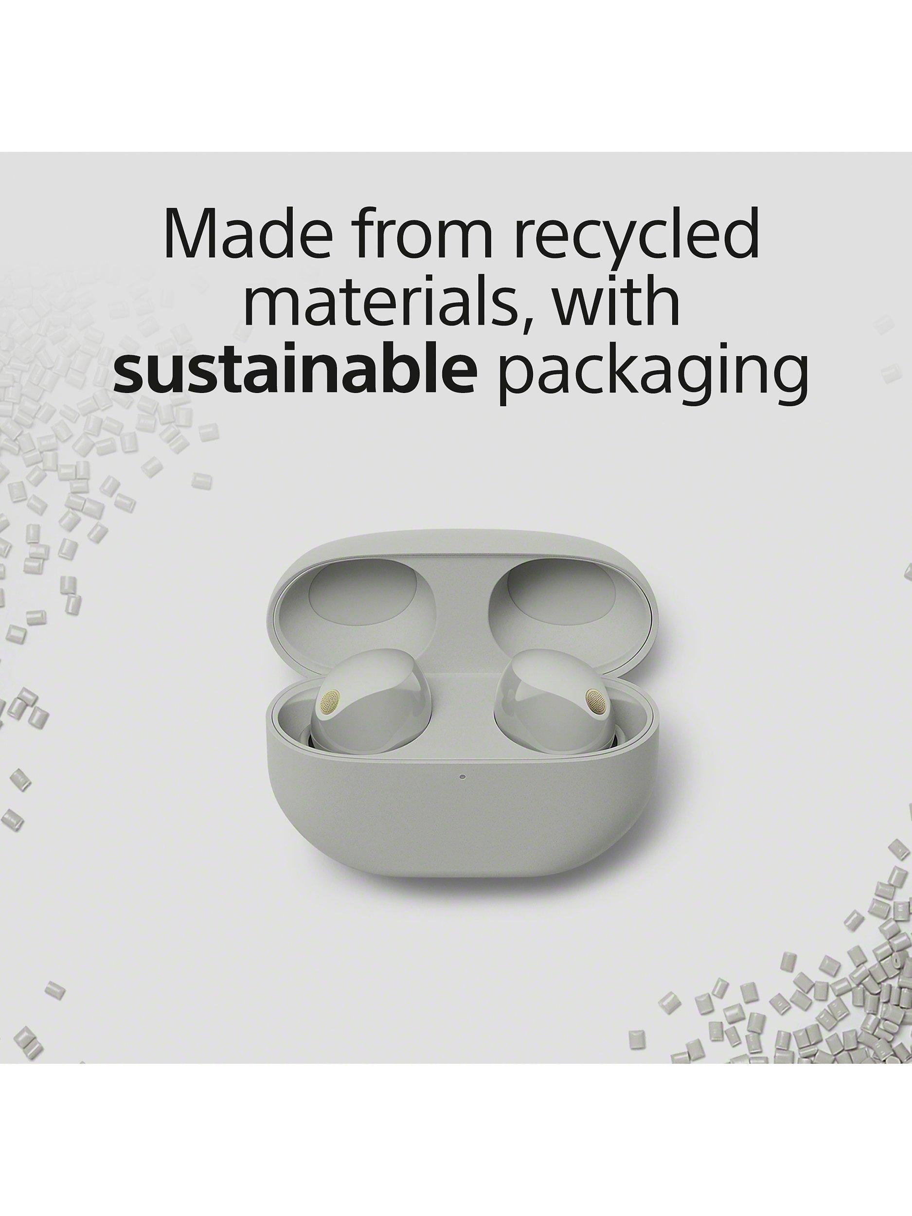 WF-1000XM5 Noise Cancelling True Wireless Bluetooth Sweat & Weather-Resistant In-Ear Headphones with Mic/Remote
