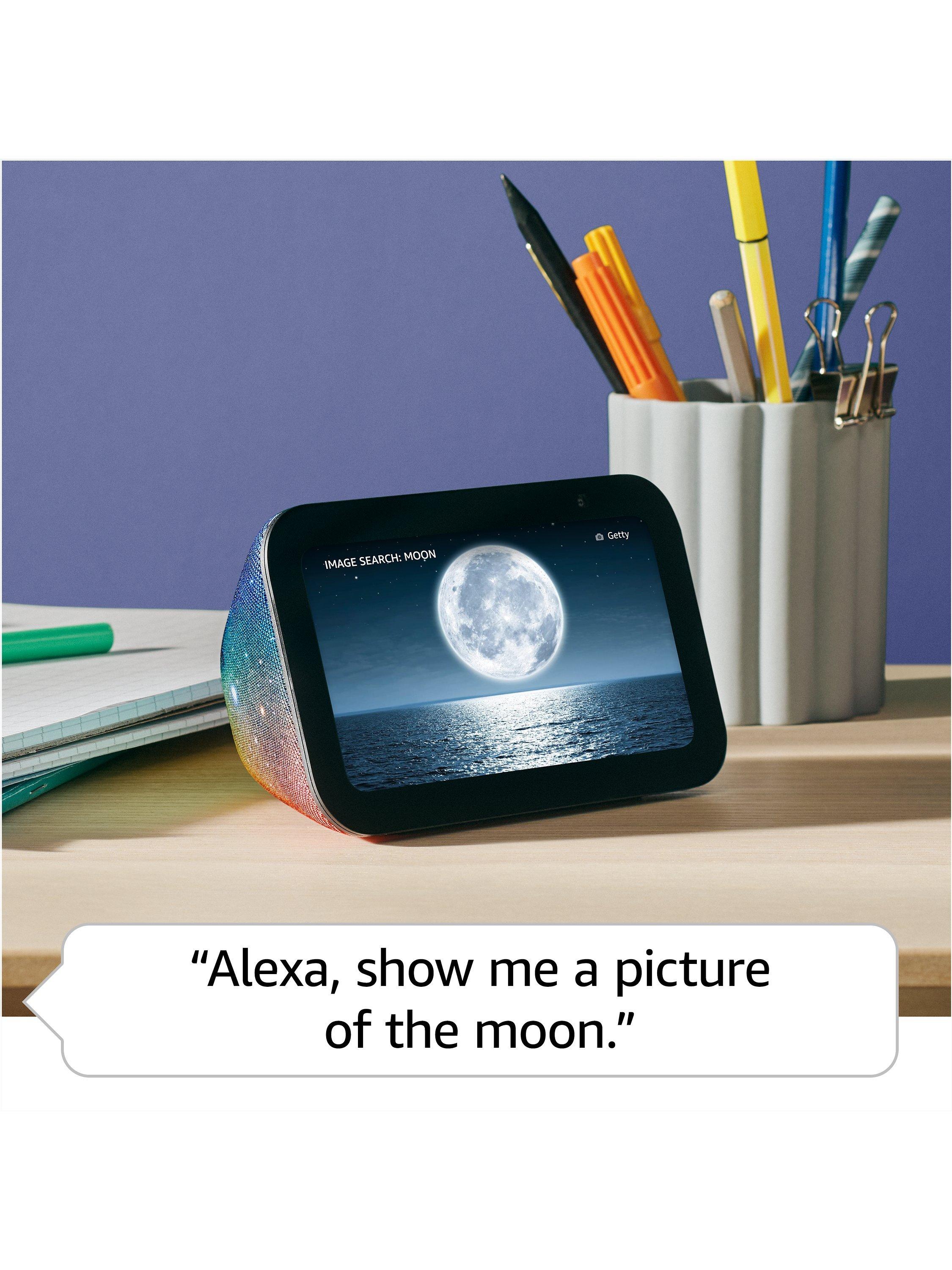 Echo Show 5 (3rd Gen) Kids Smart Speaker with 5.5" Screen, Alexa Voice Recognition & Parental Controls, Galaxy