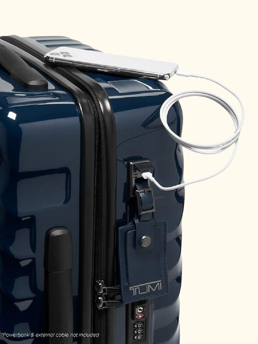 19 Degree Continental 55cm 4-Wheel Expandable Carry On Cabin Case