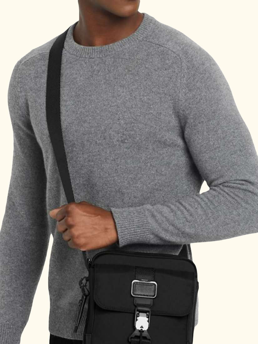 Alpha Bravo Junior Crossbody Bag, Black