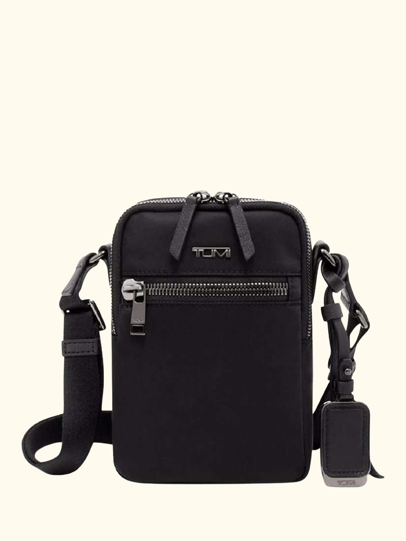 Voyageur Persia Crossbody, Black/Gunmetal