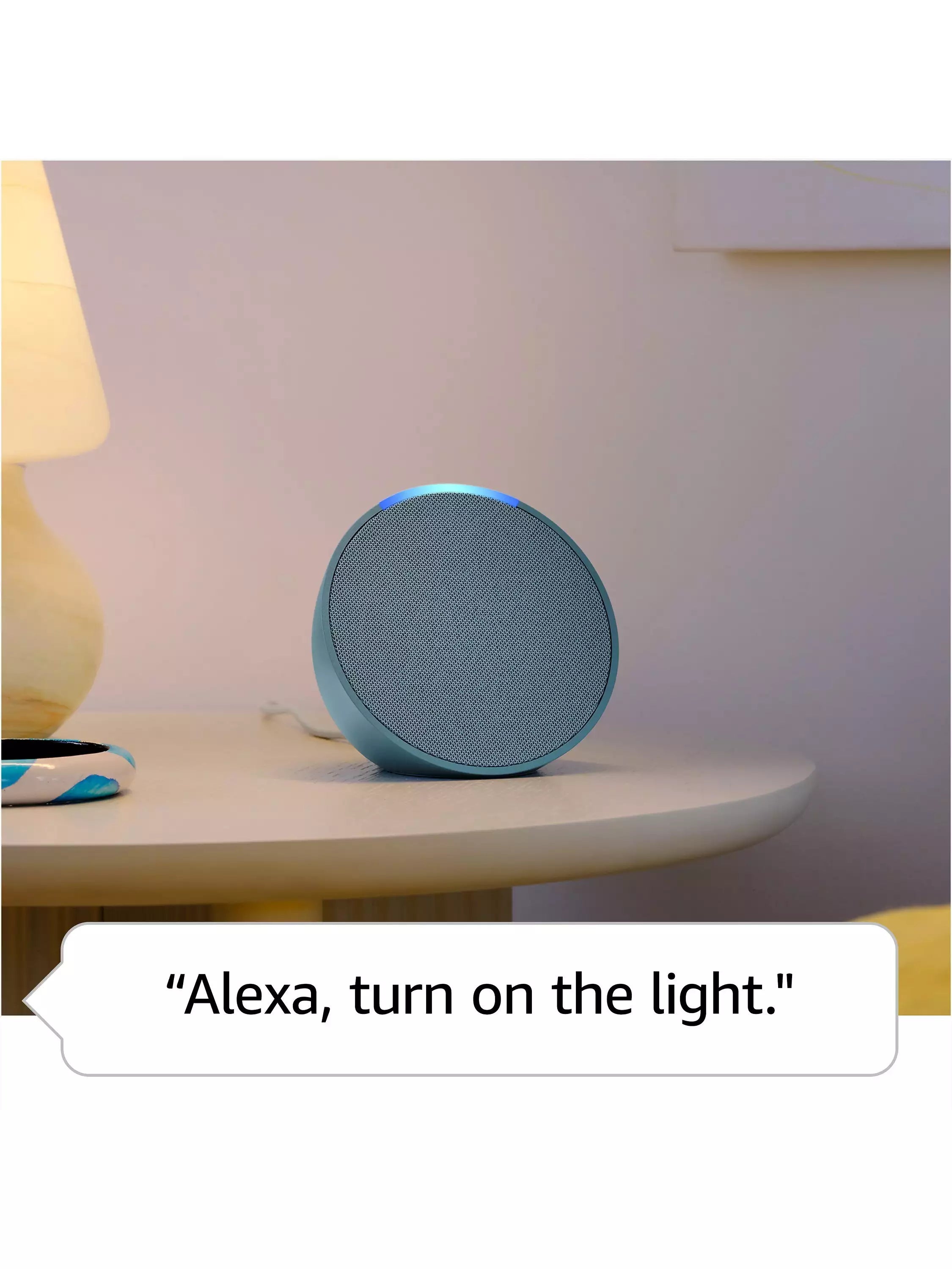 Amazon Echo Pop Smart Speaker with Alexa+ Early Access Voice Recognition & Control