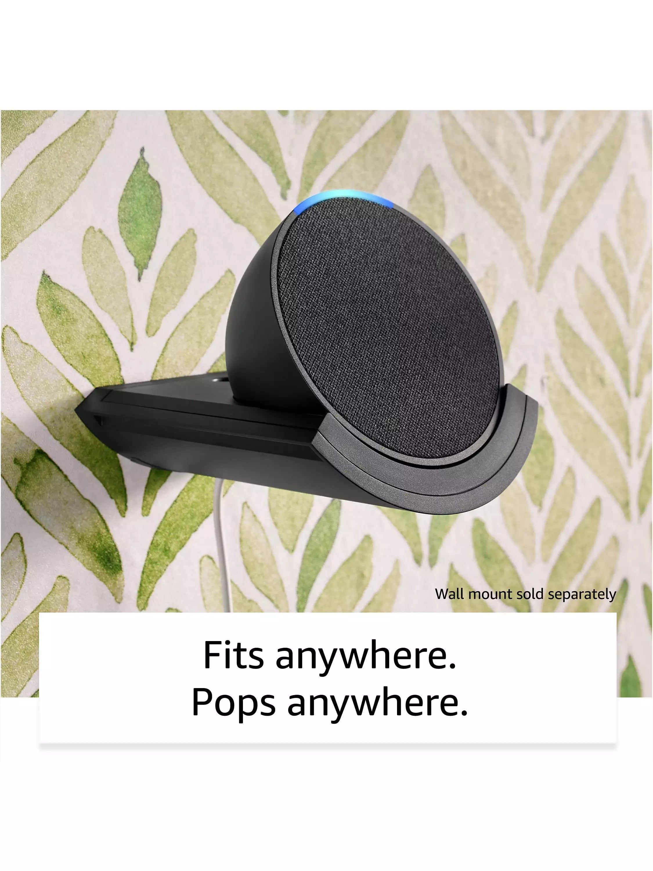 Amazon Echo Pop Smart Speaker with Alexa+ Early Access Voice Recognition & Control