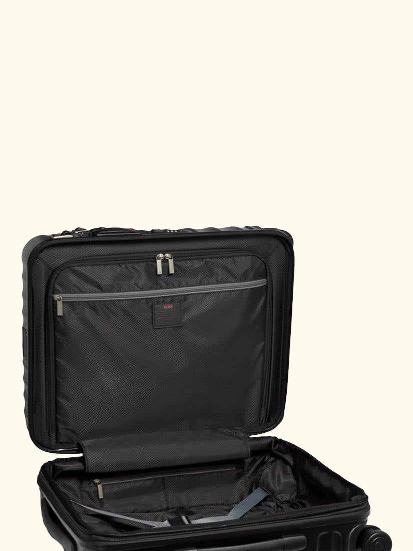 19 Degree Continental 55cm 4-Wheel Expandable Carry On Cabin Case