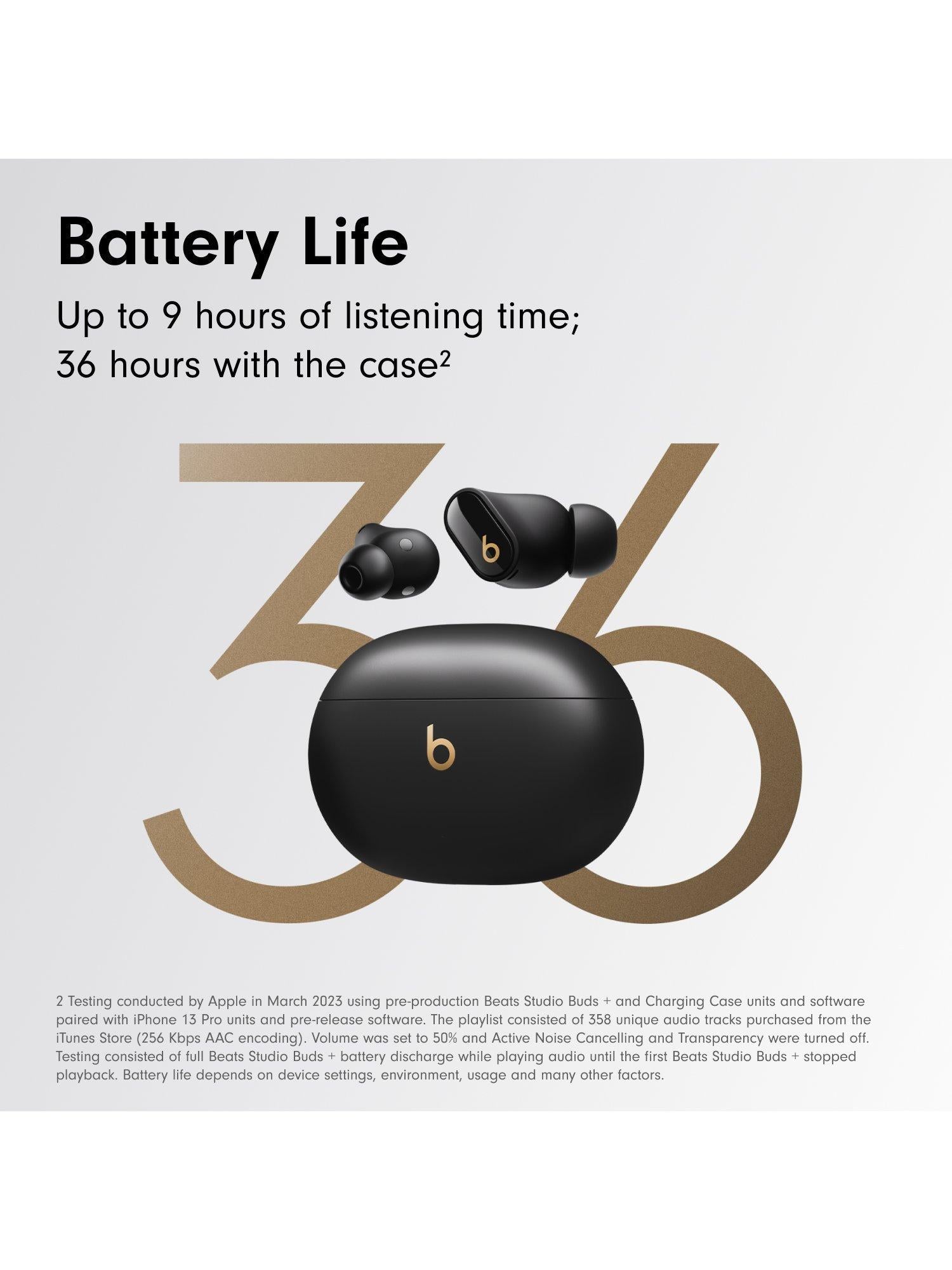 Studio Buds+ True Wireless Bluetooth In-Ear Headphones with Active Noise Cancelling