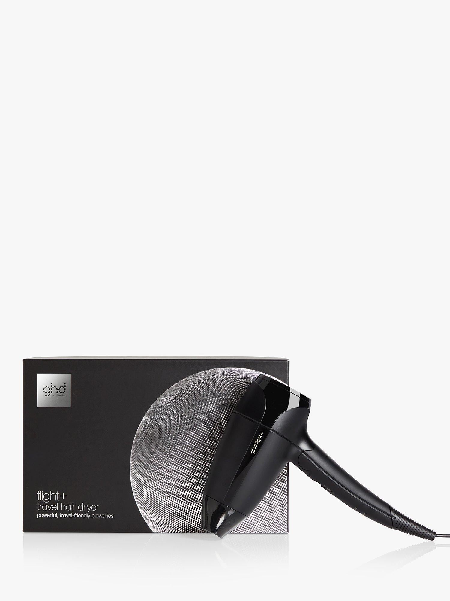 Flight+ Travel Hair Dryer, Black
