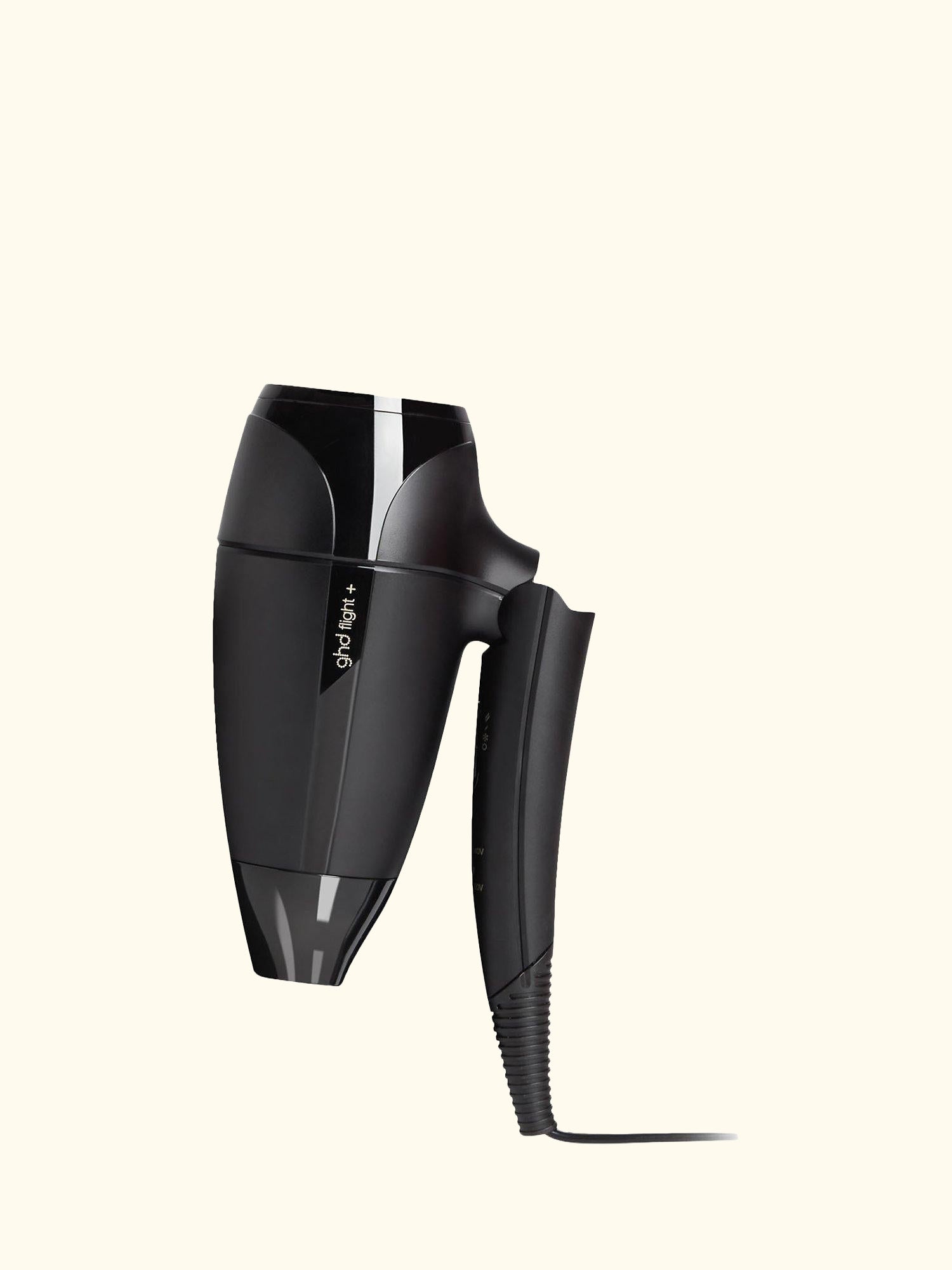 Flight+ Travel Hair Dryer, Black