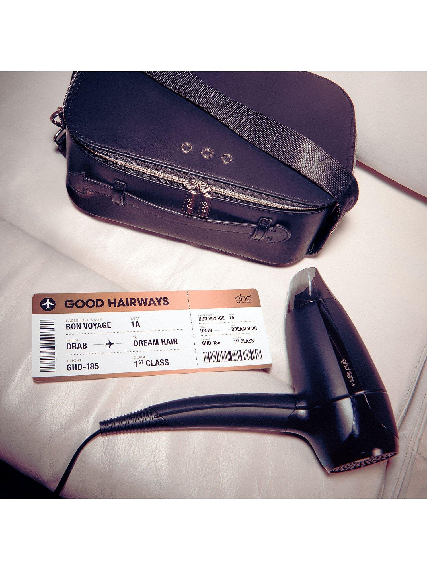 Flight+ Travel Hair Dryer, Black