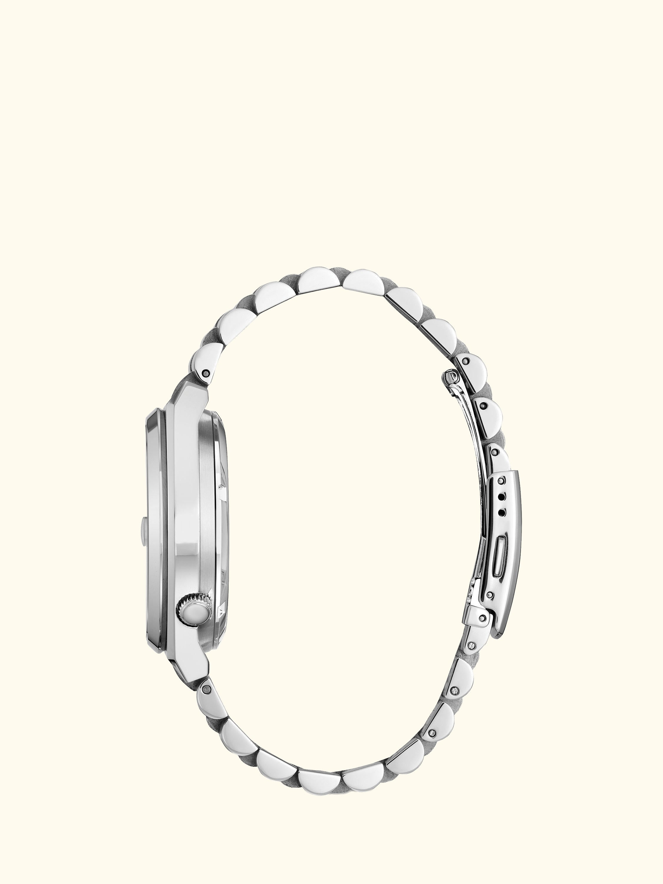 TSUYOSA Unisex Automatic Sunray Dial Bracelet Strap Watch