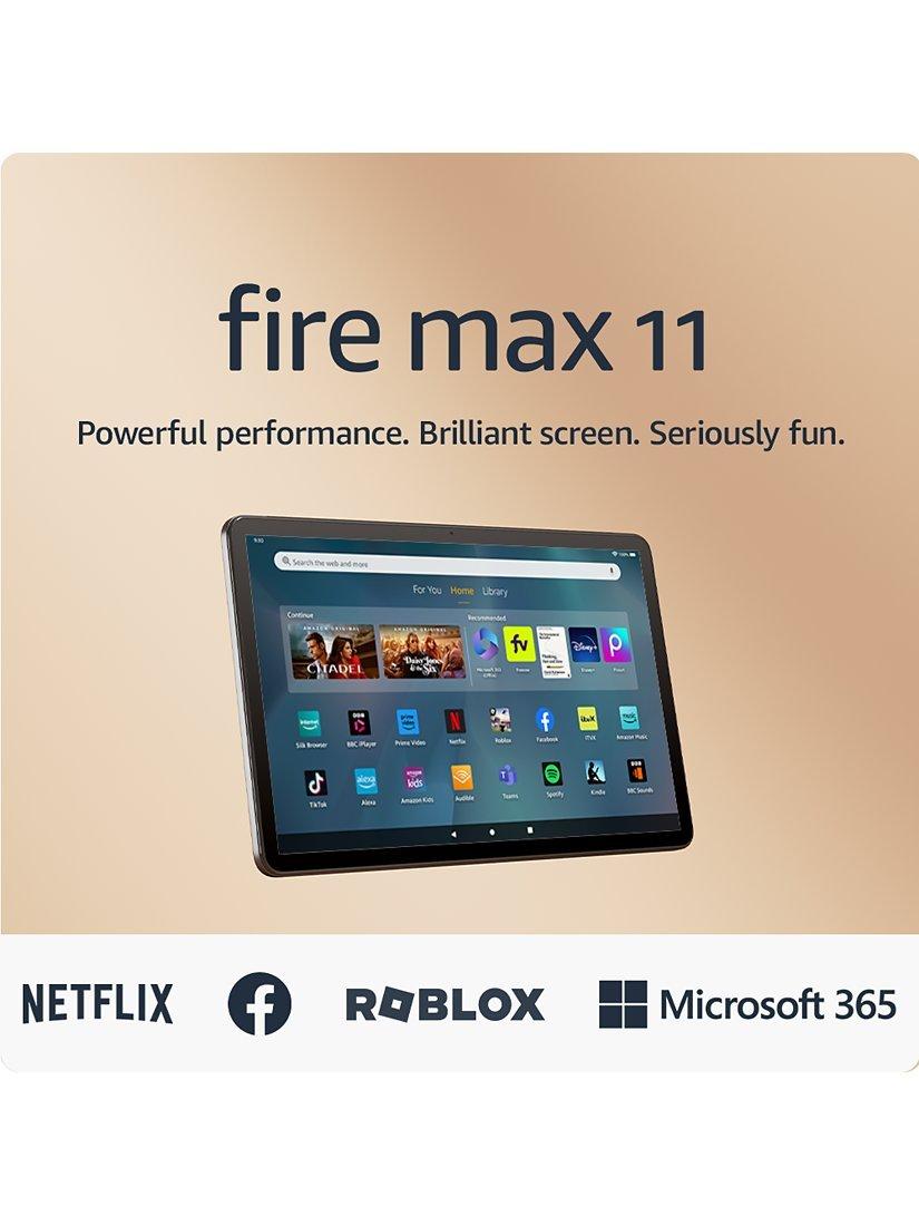 Fire Max 11 Tablet with Lockscreen Ads, 4GB RAM, 64GB, 11", Grey