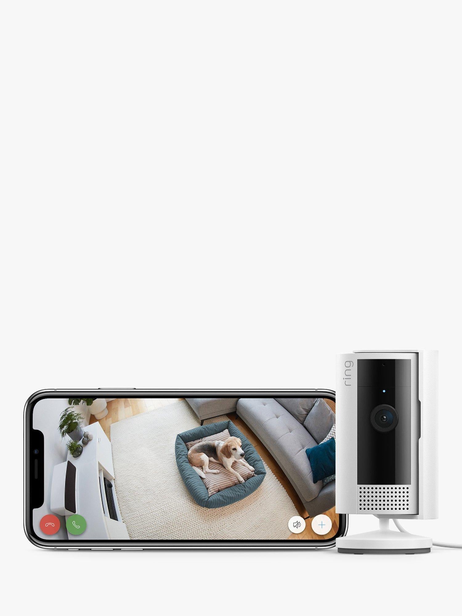 Indoor Camera (2nd Generation) Smart Security Camera with Built-in Wi-Fi, Pack of 2