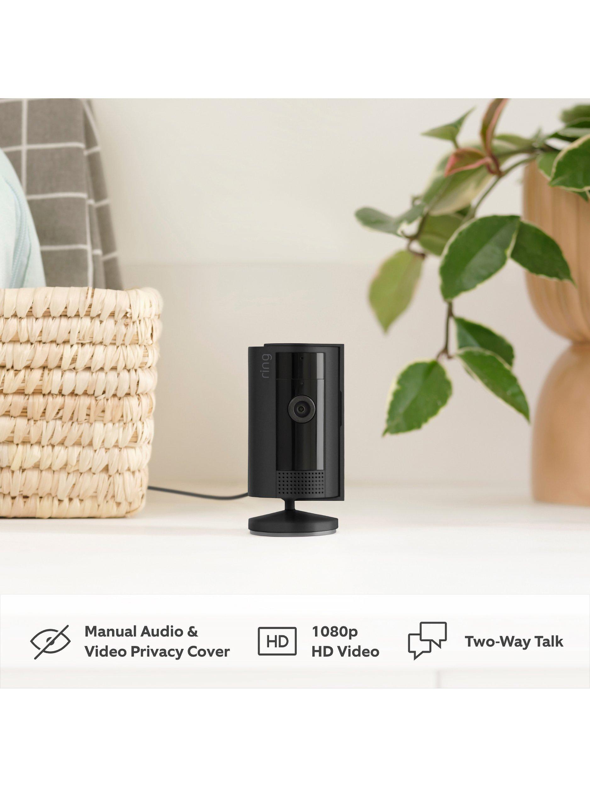 Indoor Camera (2nd Generation) Smart Security Camera with Built-in Wi-Fi, Pack of 2