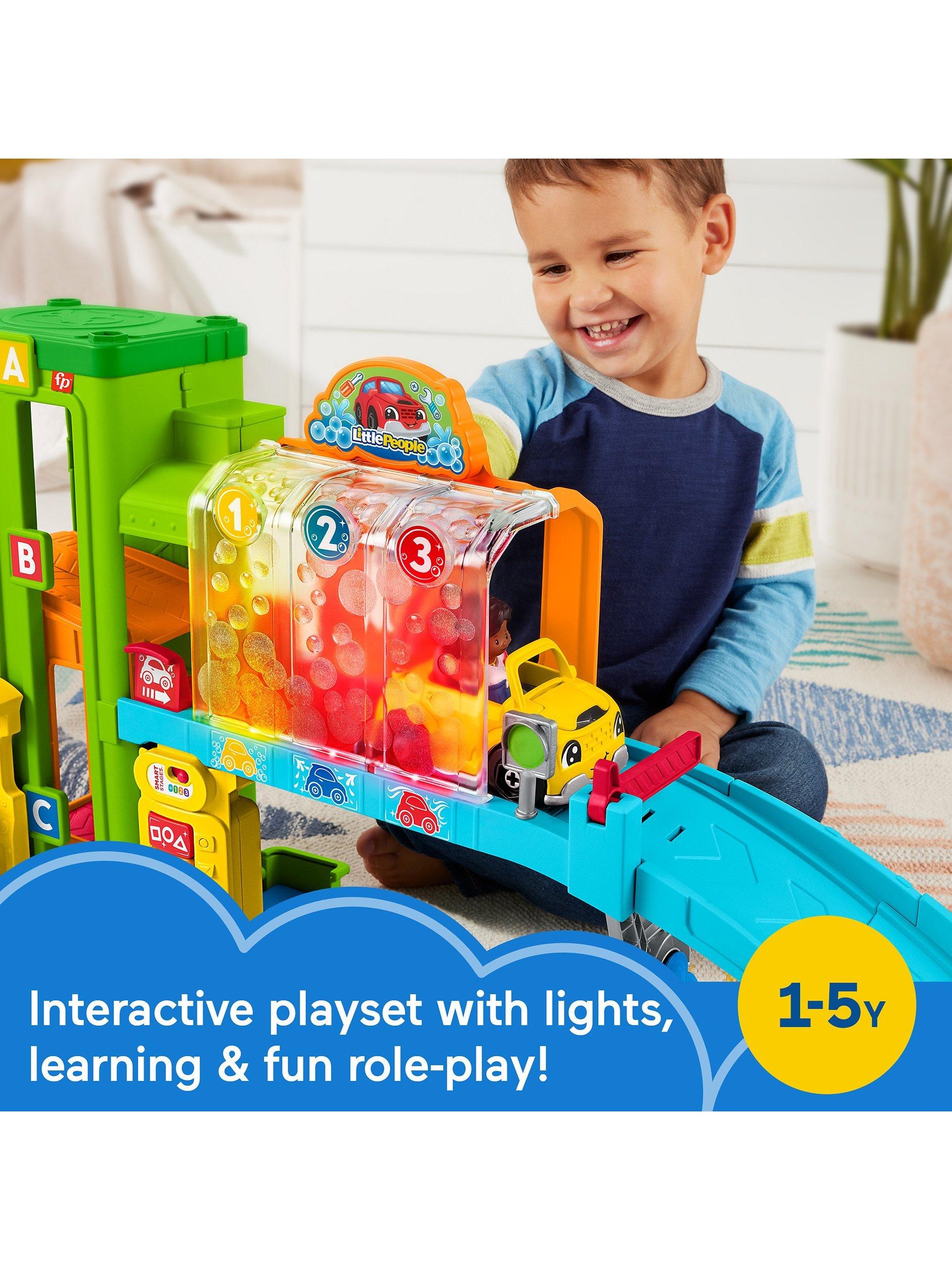 Little People Light-Up Learning Garage Play Set