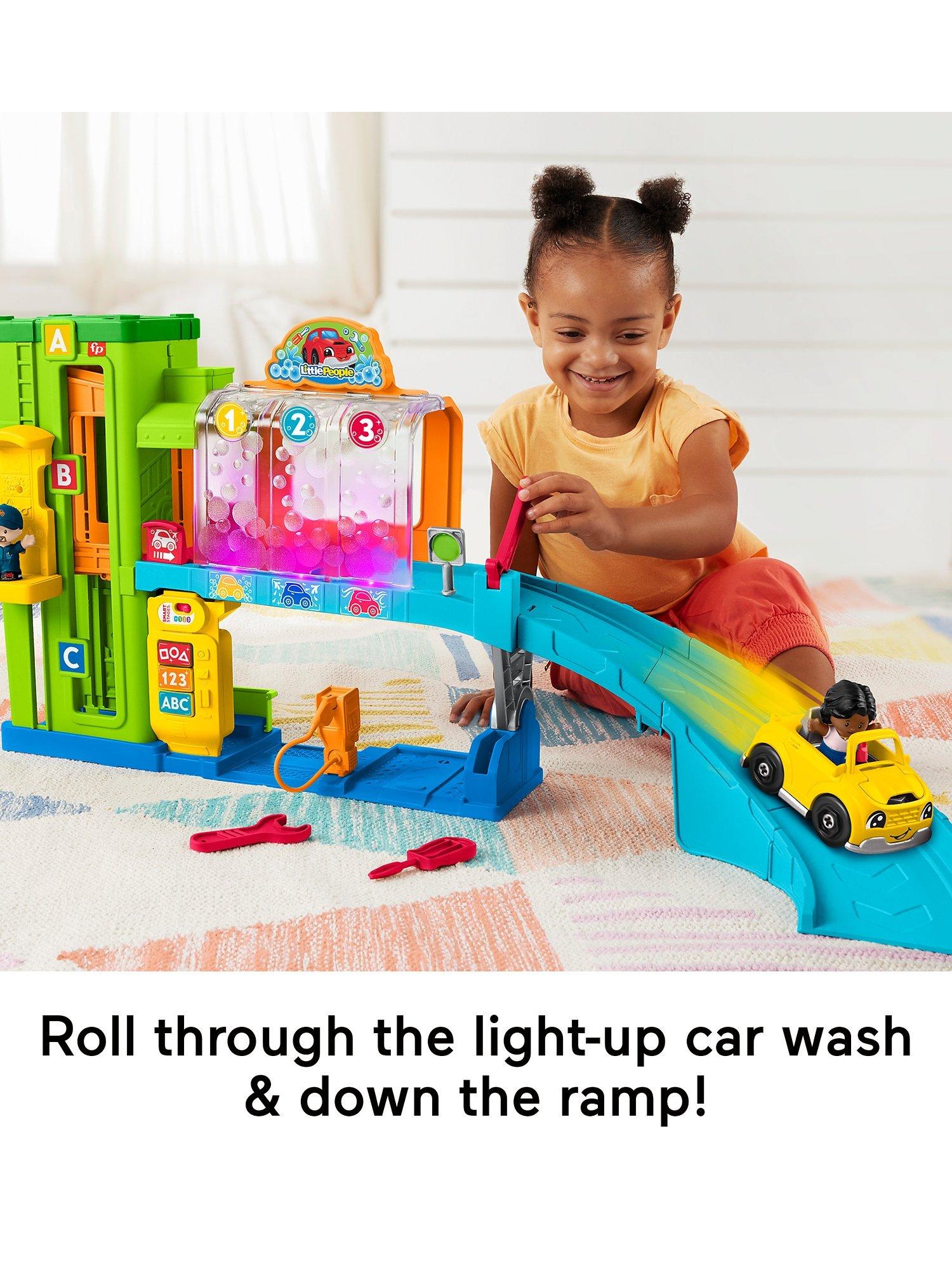 Little People Light-Up Learning Garage Play Set