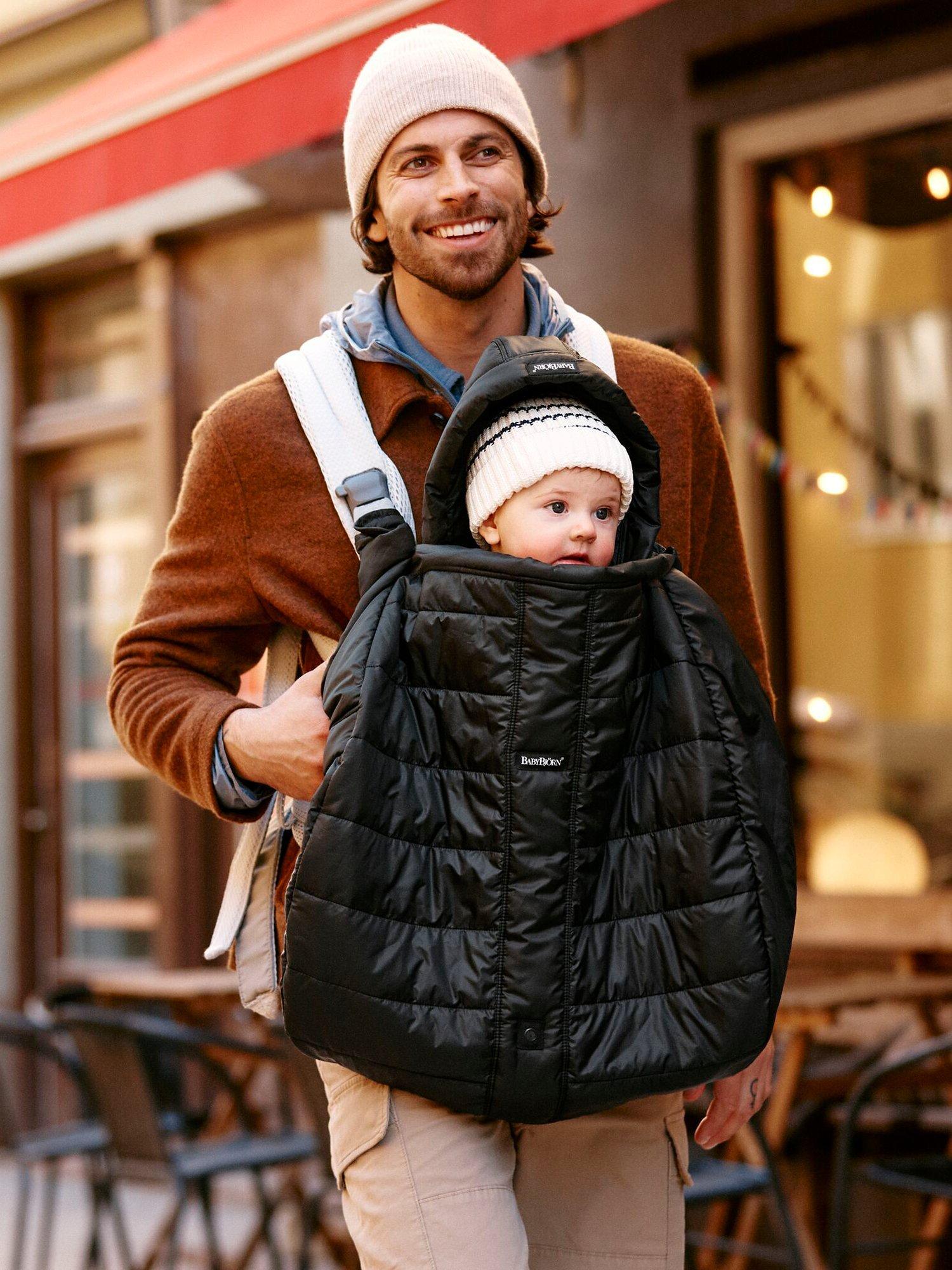 Baby Carrier Winter Cover, Black