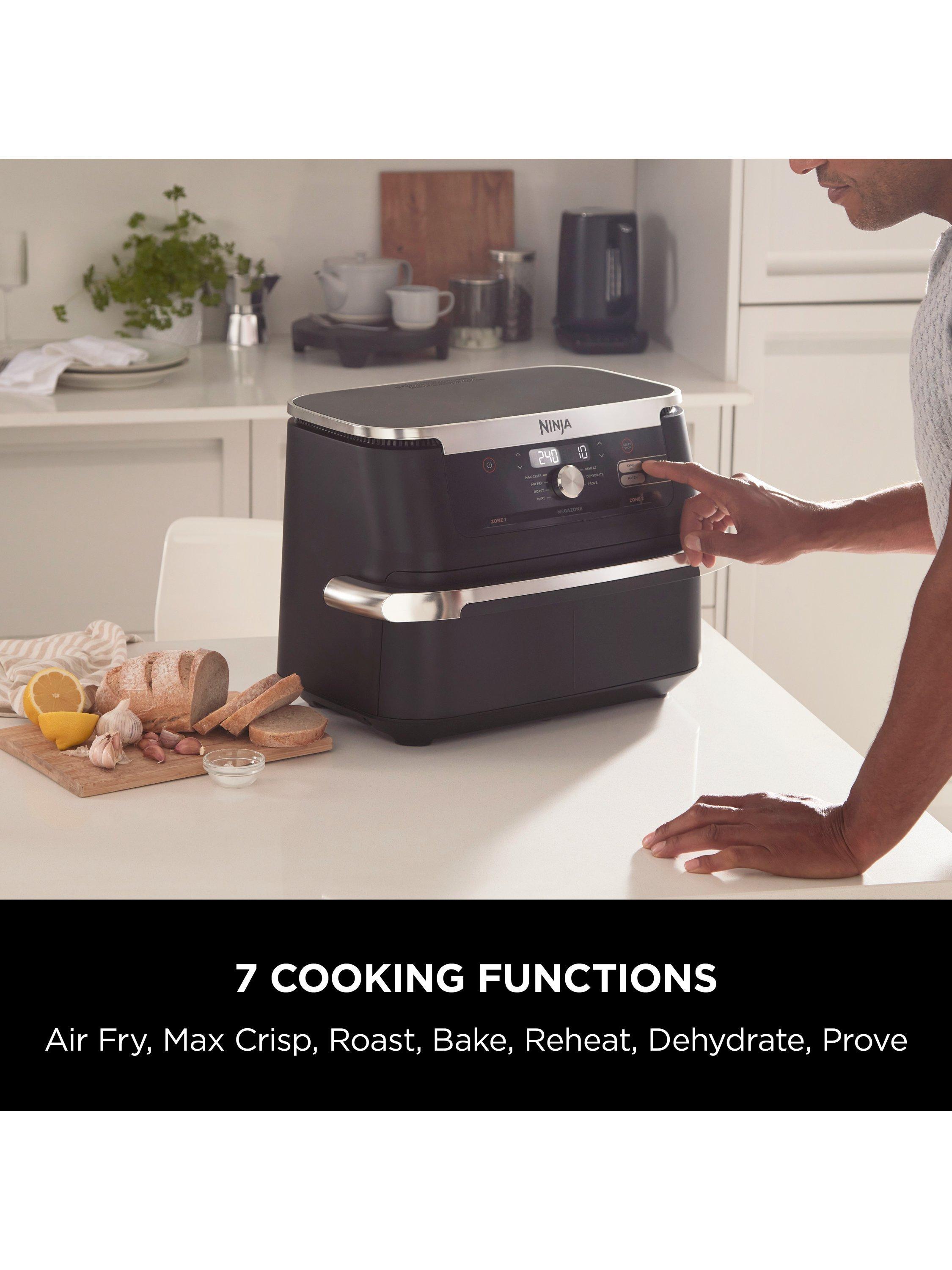 Foodi FlexDrawer Dual AF500UK Air Fryer, 10.4L, Black