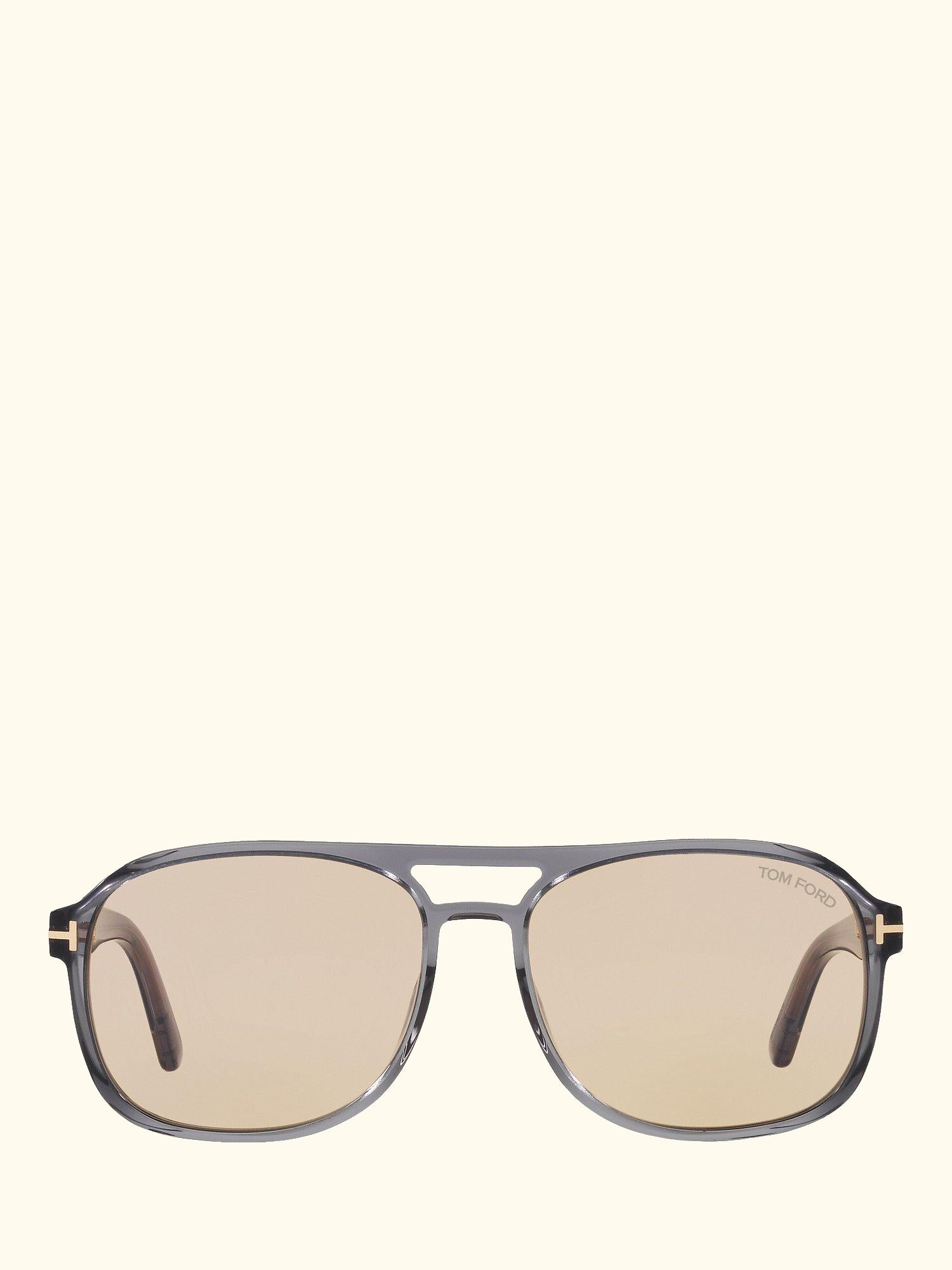 TF1022 Men's Rosco Square Sunglasses, Grey/Beige