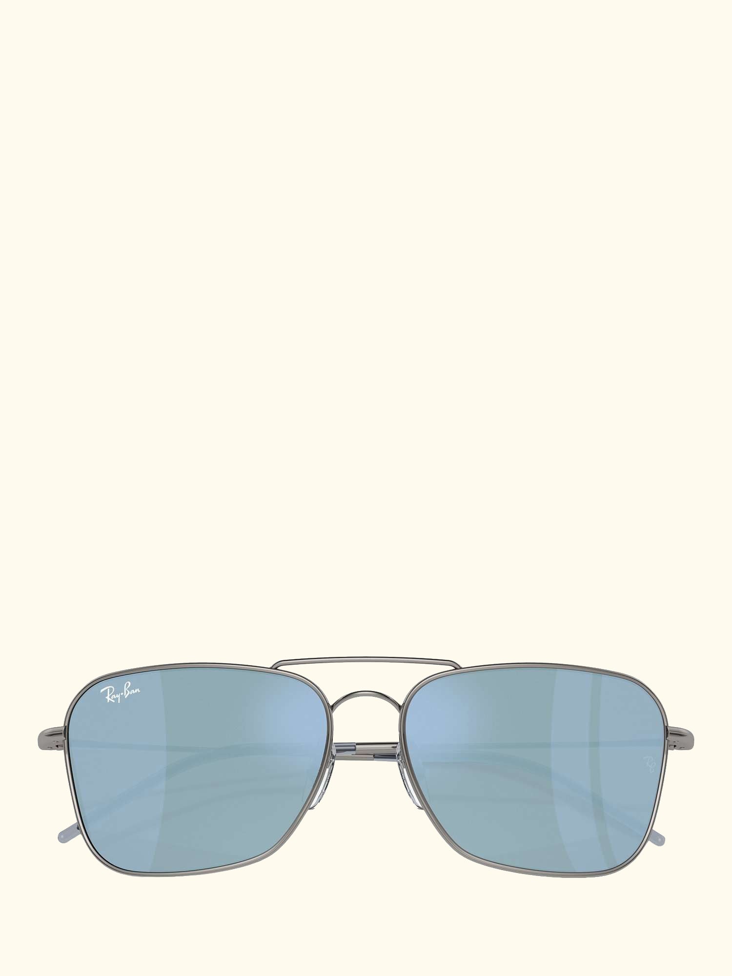 RBR0102S Unisex Caravan Reverse Aviator Sunglasses