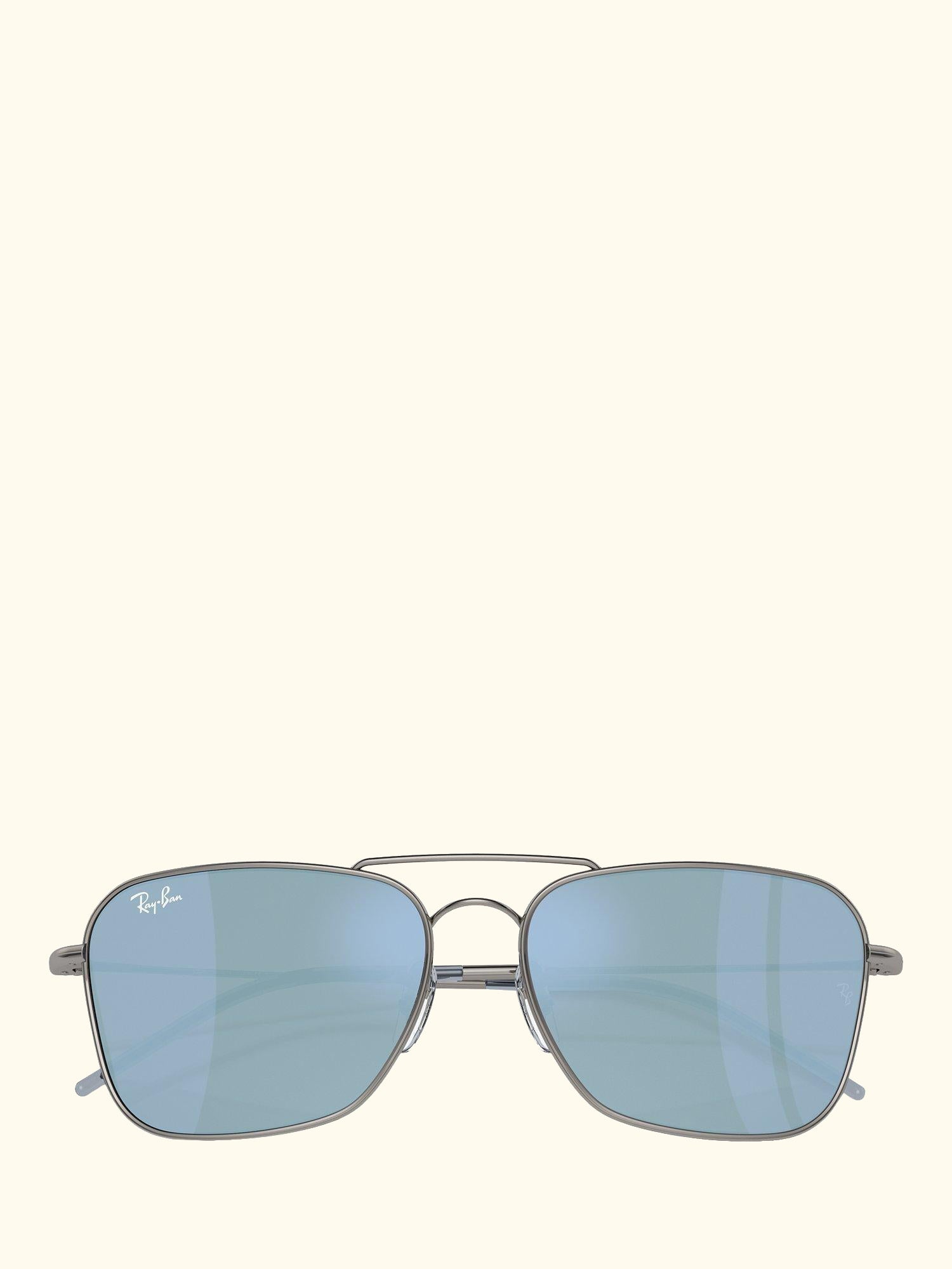 RBR0102S Unisex Caravan Reverse Aviator Sunglasses