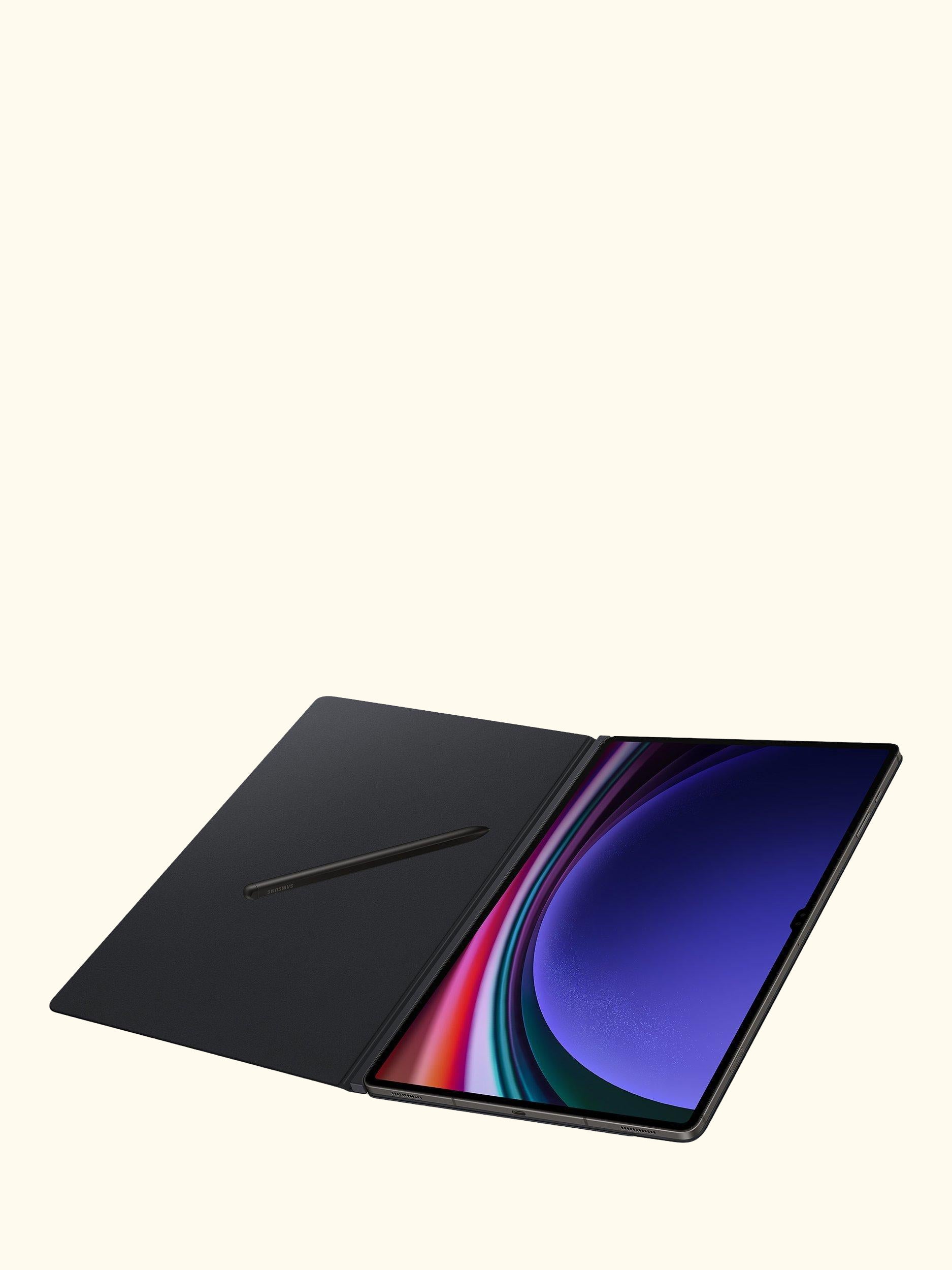 Smart Book Cover for Galaxy Tab S10 Ultra & S9 Ultra, Black