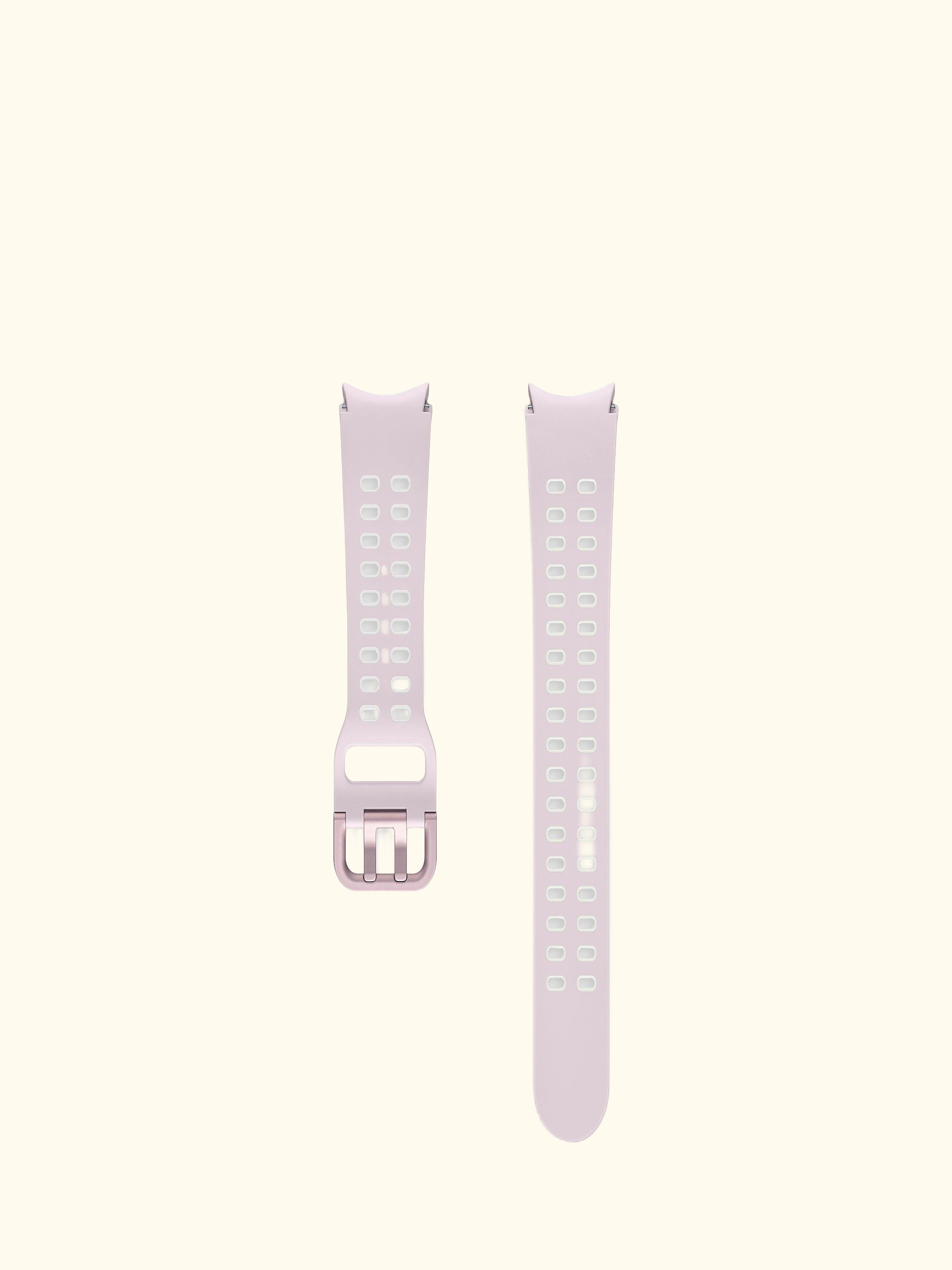 Galaxy Extreme Sport Band for Galaxy Watch6, 20mm S/M, Lavender/White