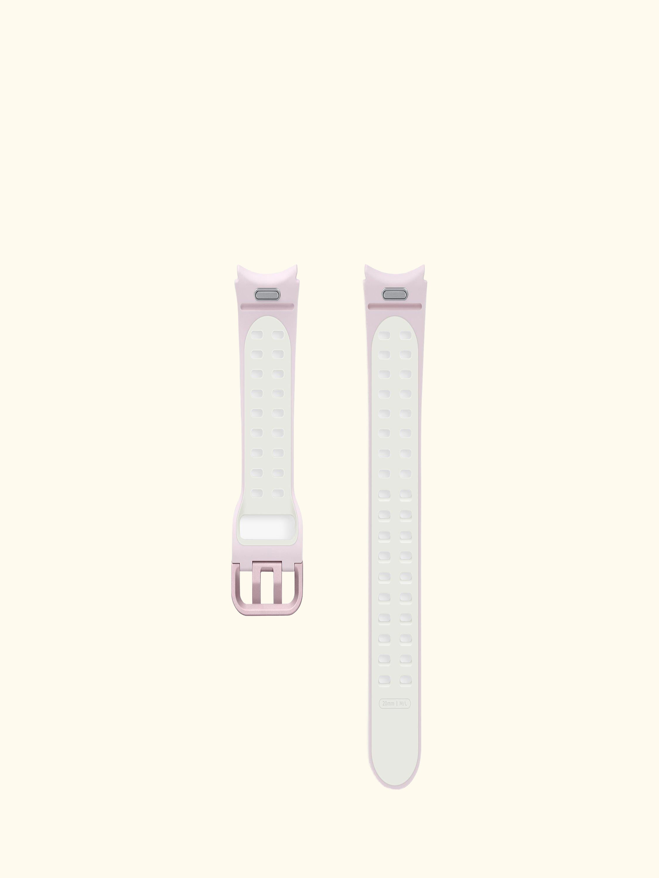 Galaxy Extreme Sport Band for Galaxy Watch6, 20mm S/M, Lavender/White