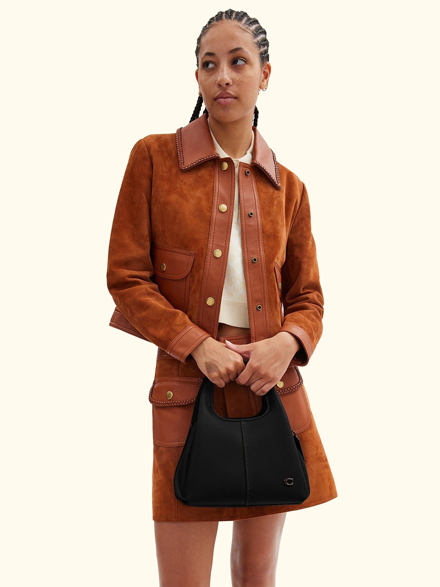 Lana 23 Small Leather Grab Bag