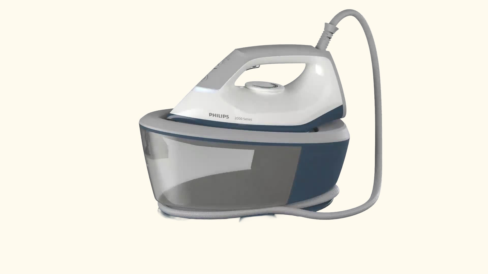 2000 Series PSG2000/20 Steam Generator Iron, White/Blue
