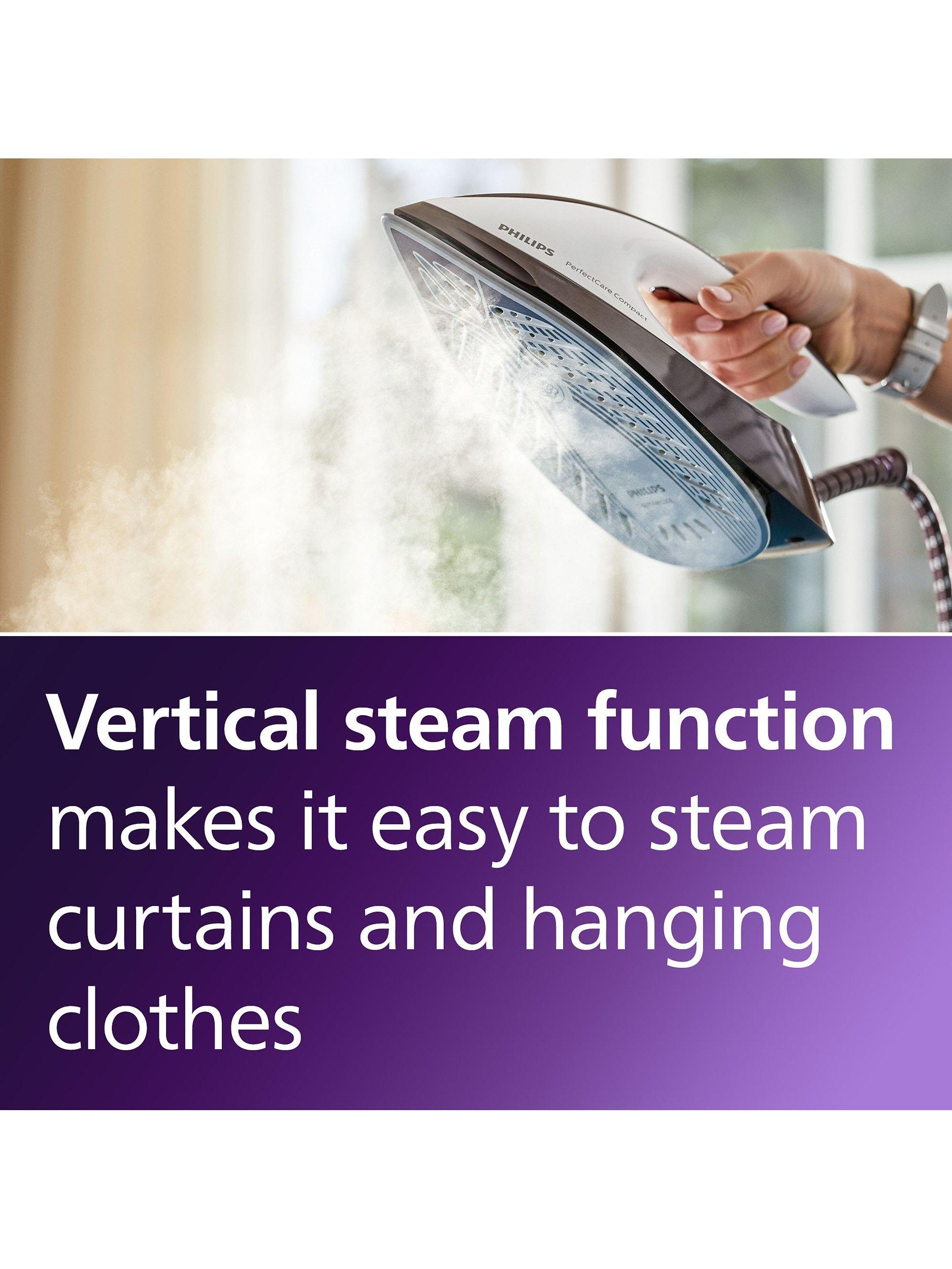 PerfectCare GC7842/46 Compact SteamGlide Steam Generator Iron, Rose