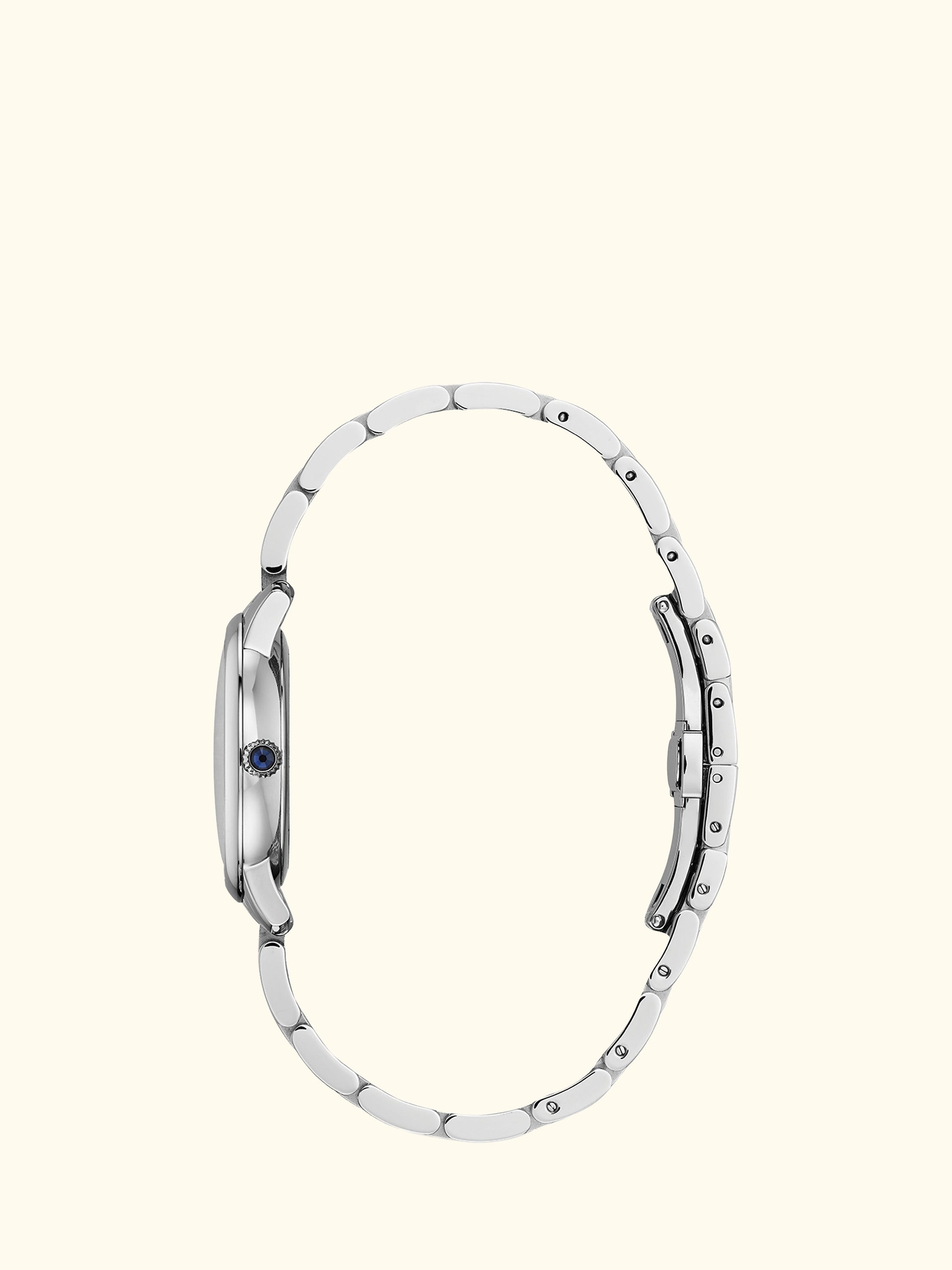 FC-220MPWD1S26B Women's Slimline Watch, Silver