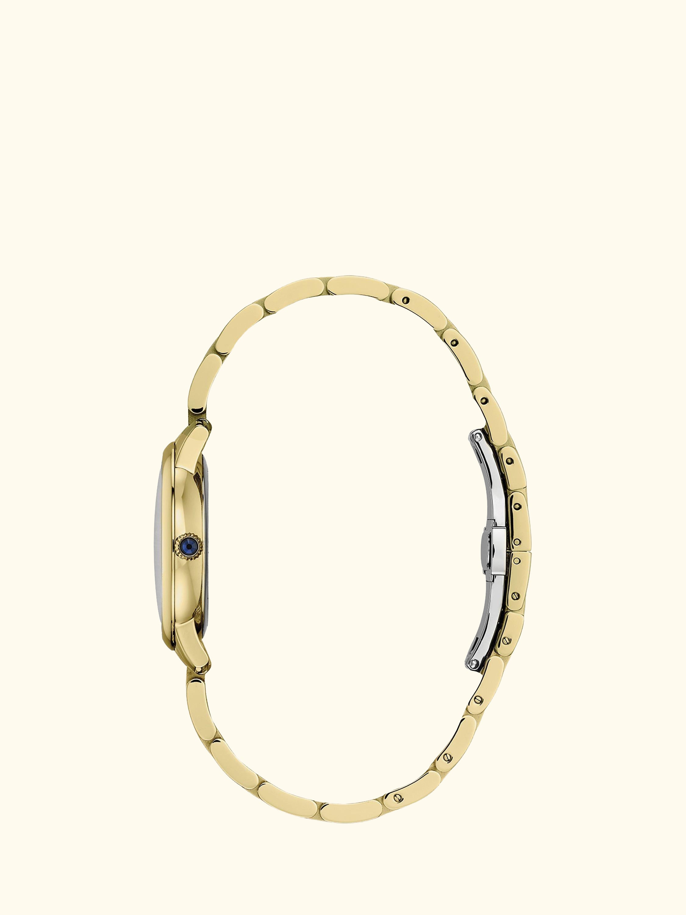 FC-220MPWD1S25B Women's Slimline Watch, Gold