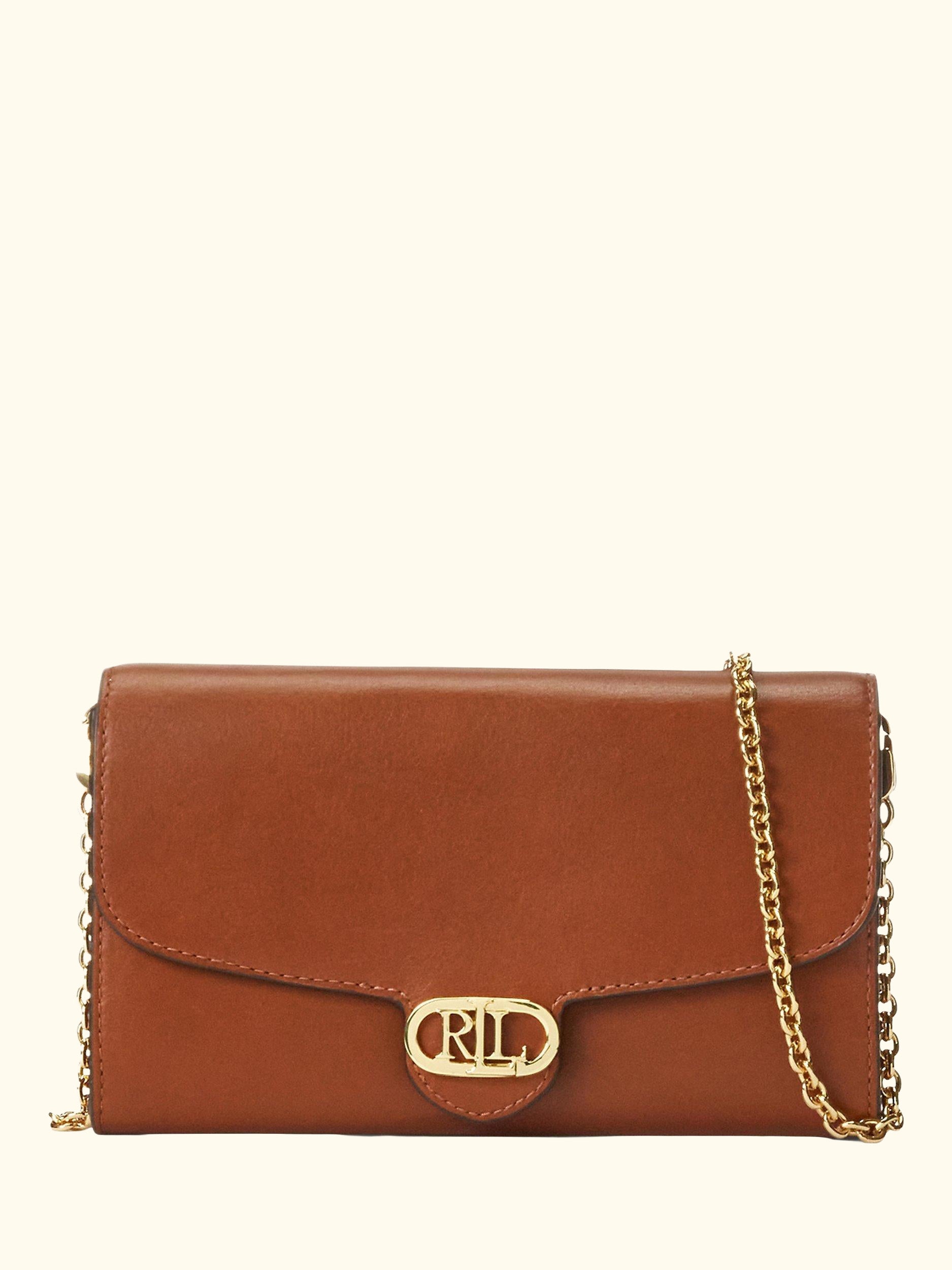 Lauren Ralph Lauren Adair Leather Cross Body Bag