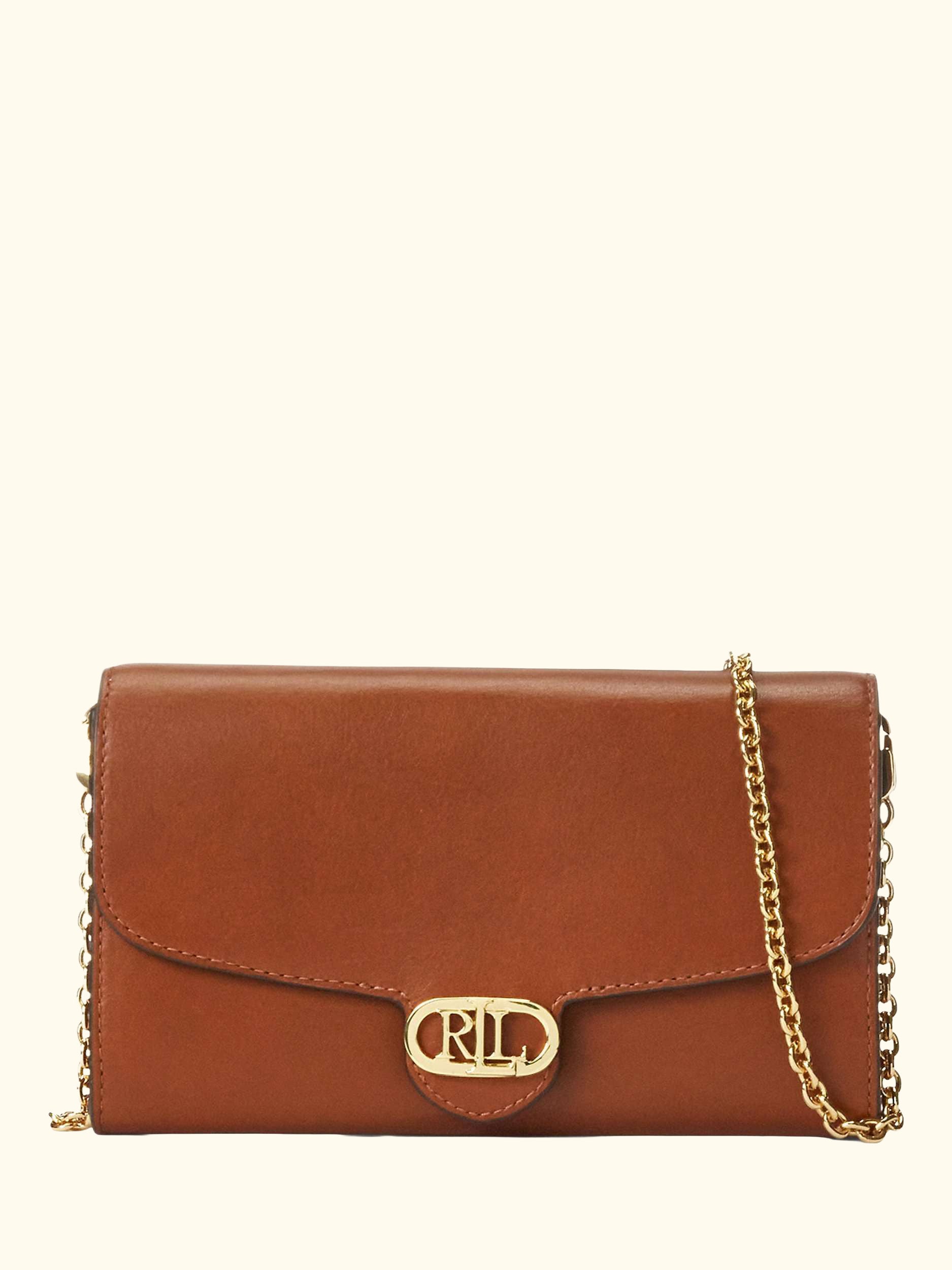 Lauren Ralph Lauren Adair Leather Cross Body Bag