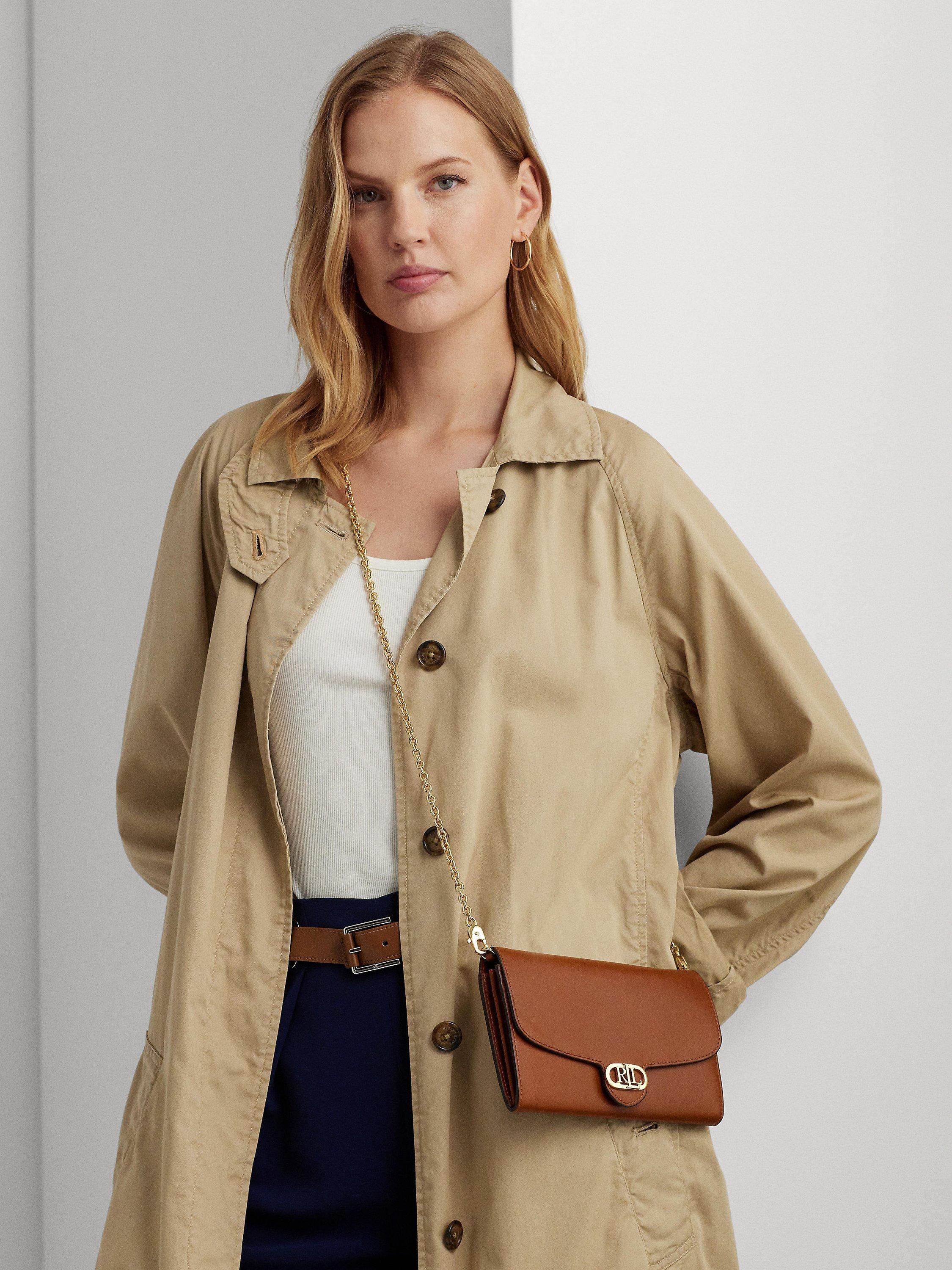 Lauren Ralph Lauren Adair Leather Cross Body Bag
