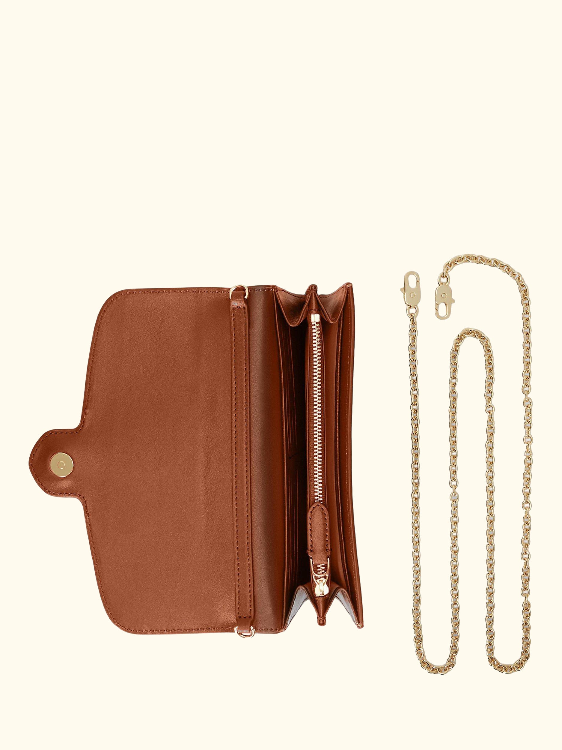 Lauren Ralph Lauren Adair Leather Cross Body Bag