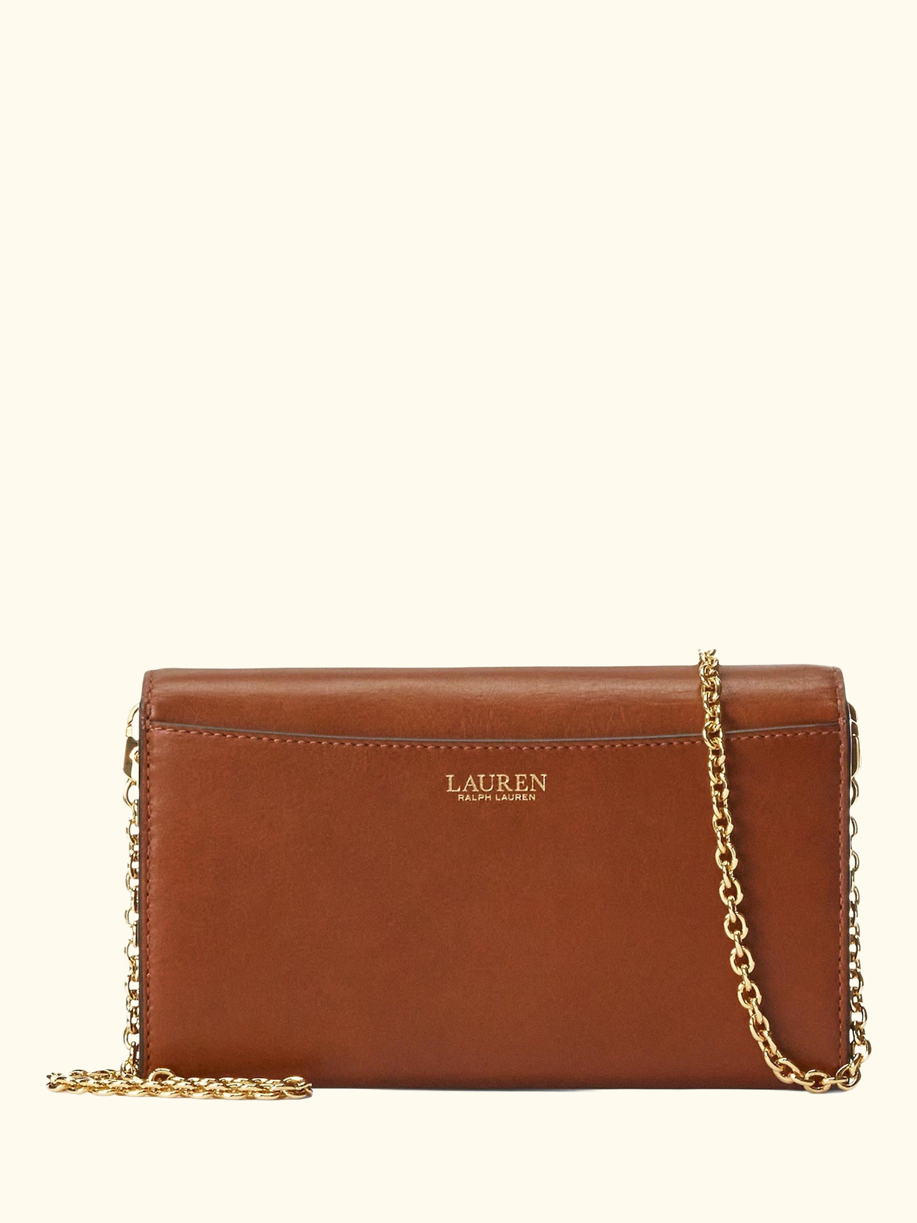 Lauren Ralph Lauren Adair Leather Cross Body Bag