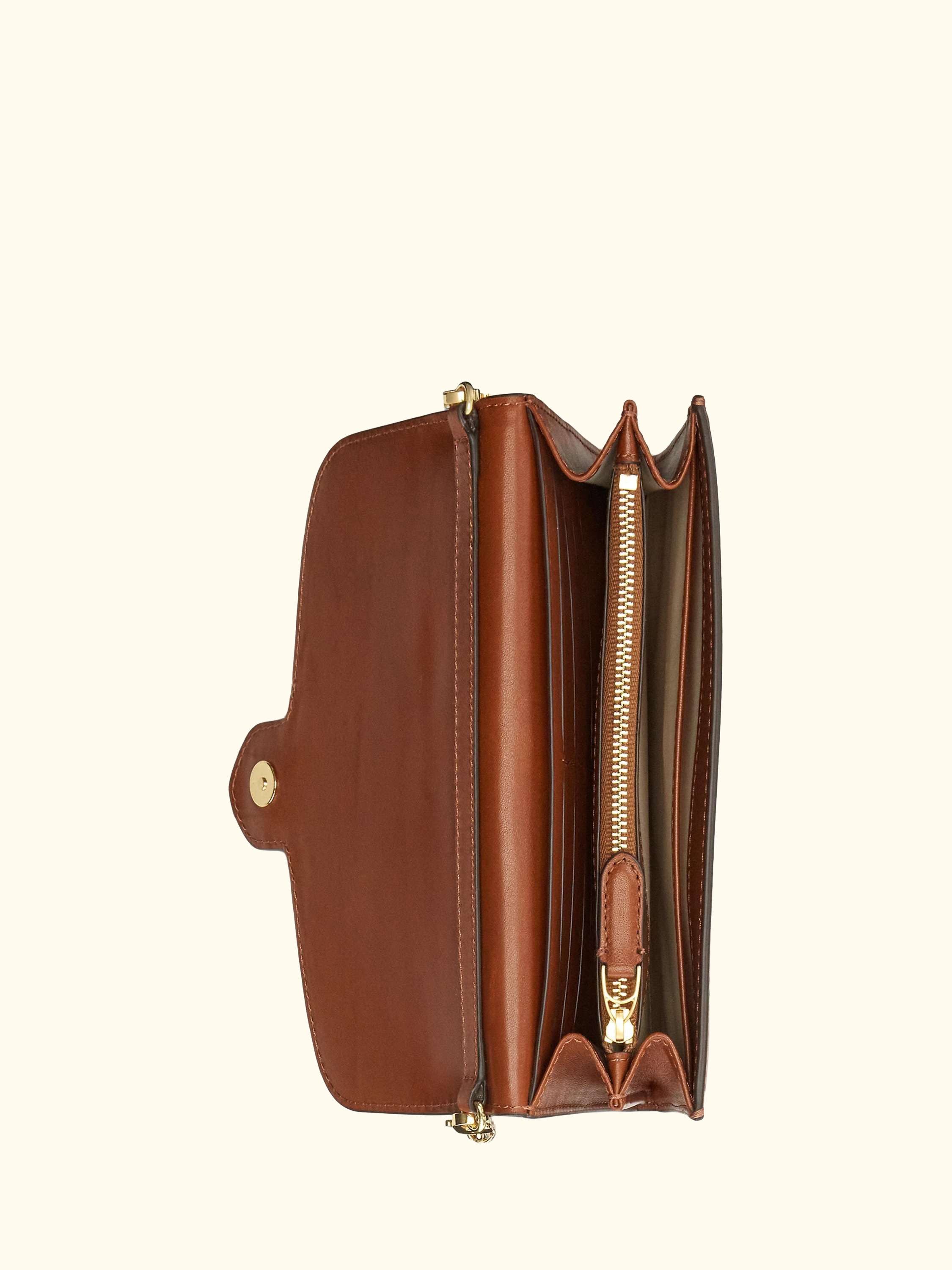 Lauren Ralph Lauren Adair Leather Cross Body Bag