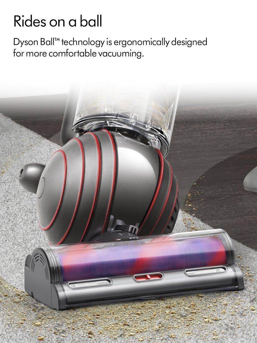 UP34 Ball Animal Origin Upright Vacuum Cleaner, Nickel/Silver