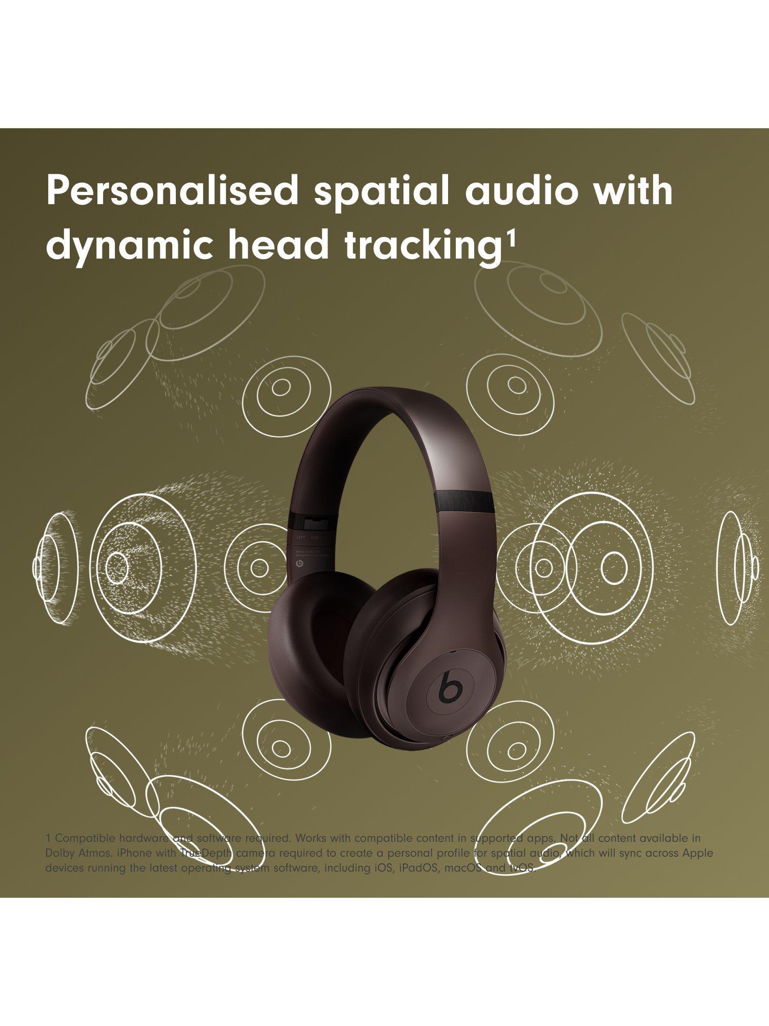 Studio Pro Wireless Bluetooth Over-Ear Headphones with Active Noise Cancelling & Mic/Remote
