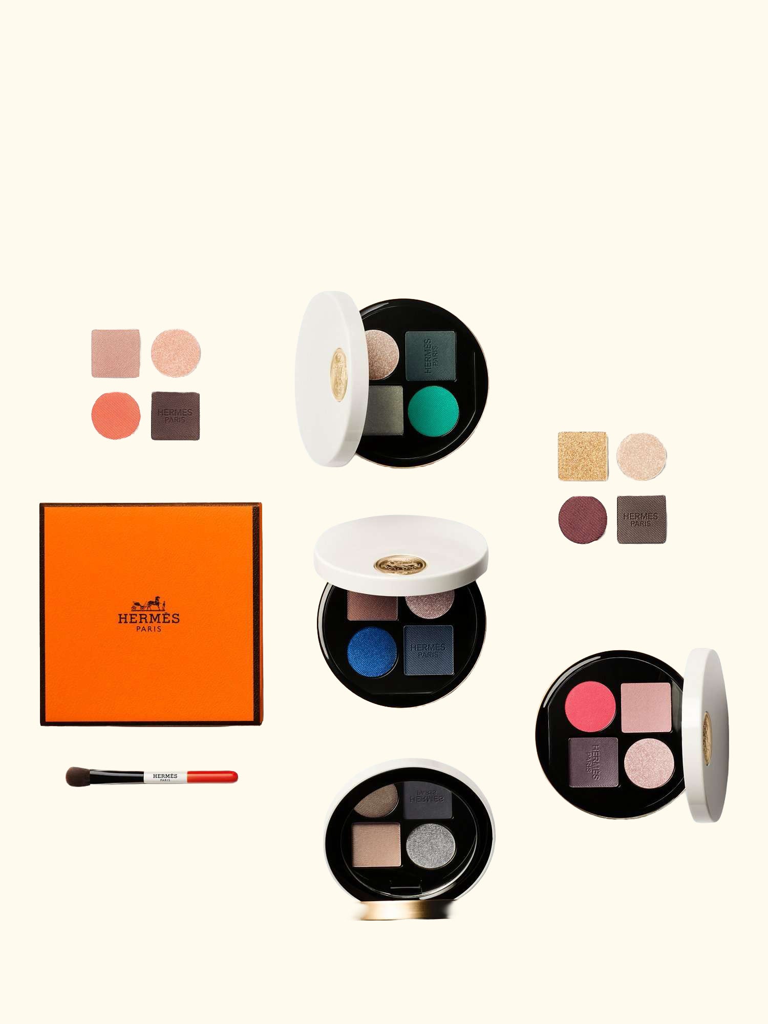 Ombres d'Hermès, Eyeshadow Quartet Refill