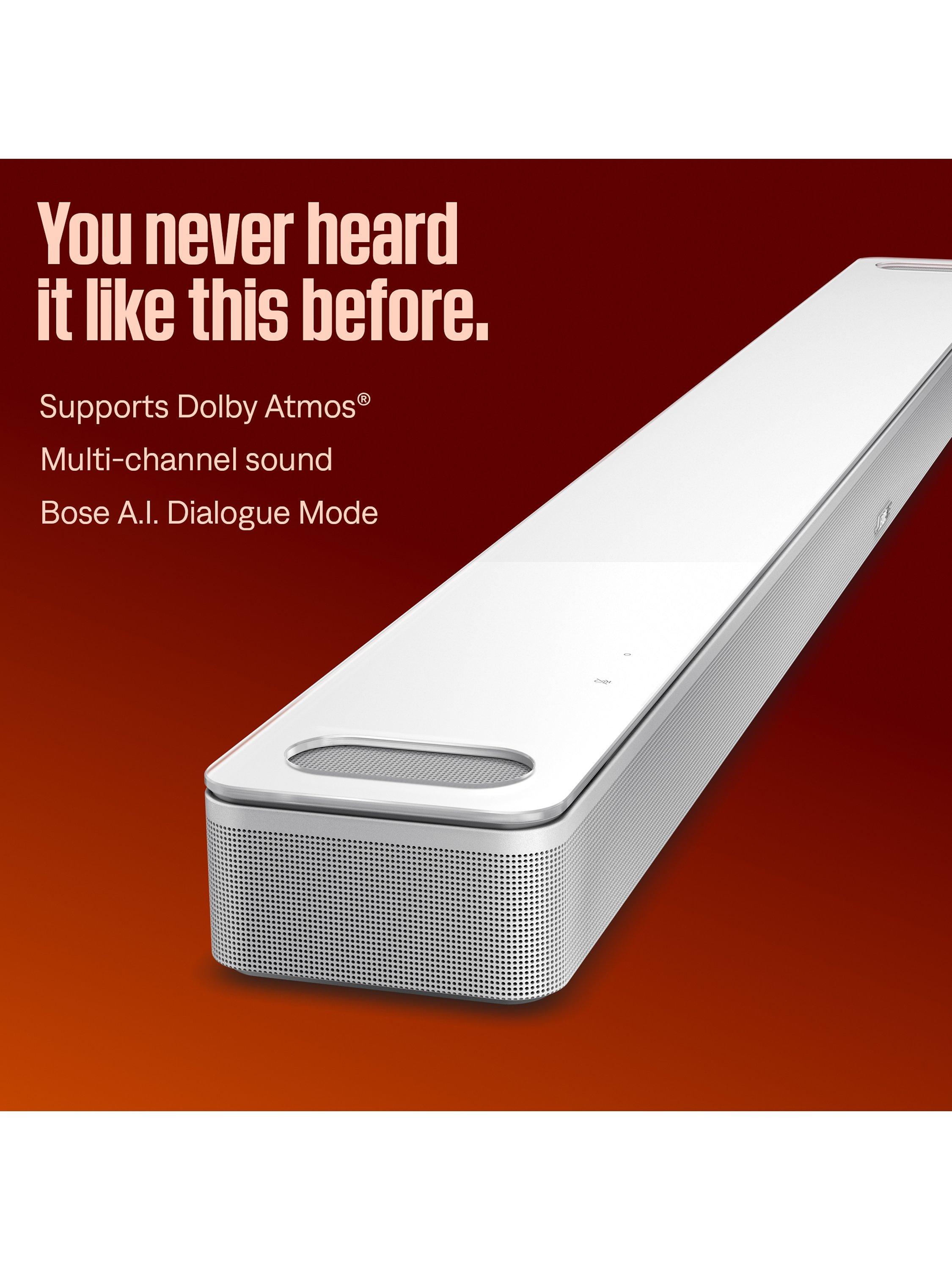 Smart Ultra Soundbar with Dolby Atmos, Wi-Fi, Bluetooth & Voice Recognition and Control