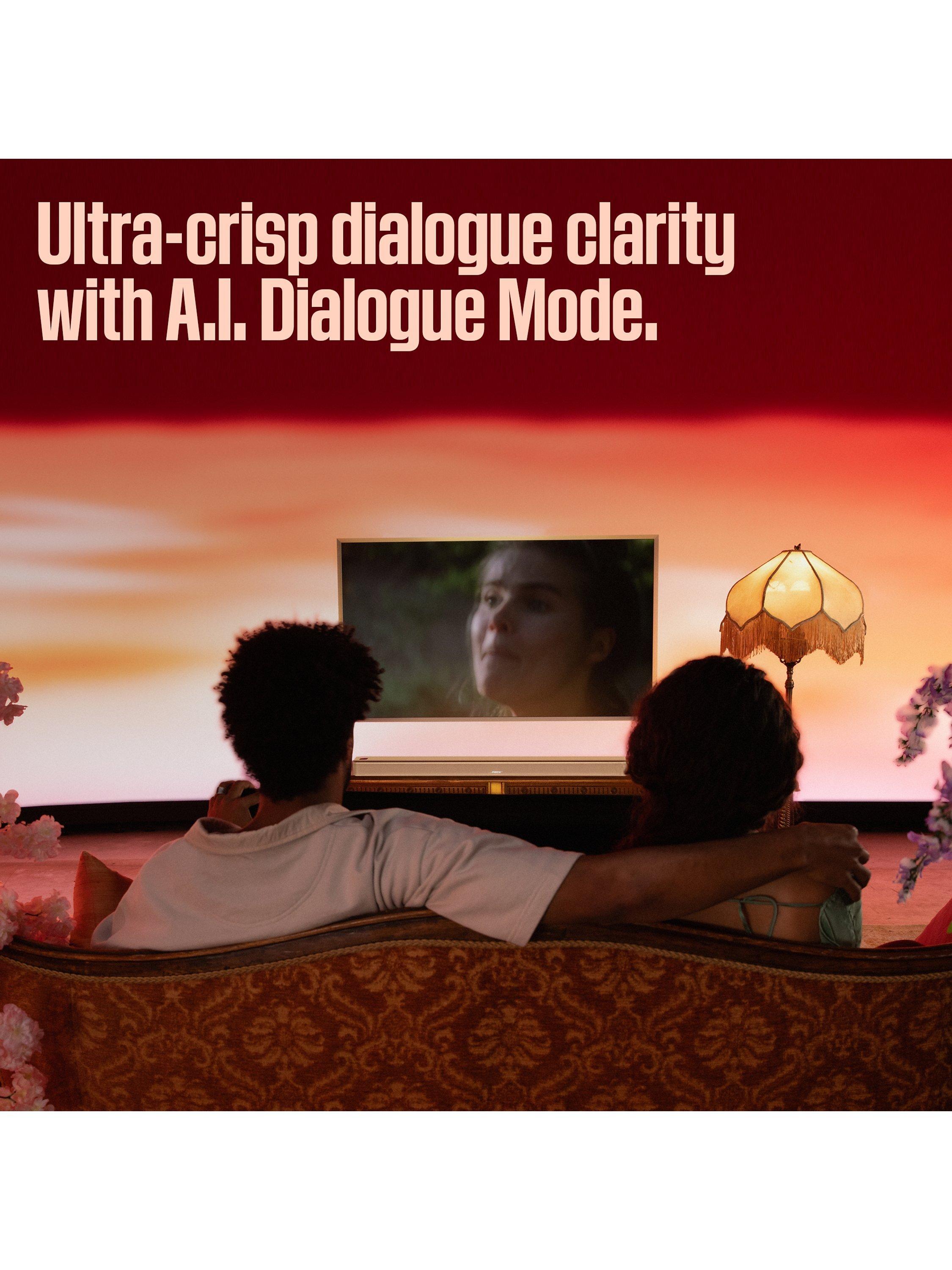 Smart Ultra Soundbar with Dolby Atmos, Wi-Fi, Bluetooth & Voice Recognition and Control