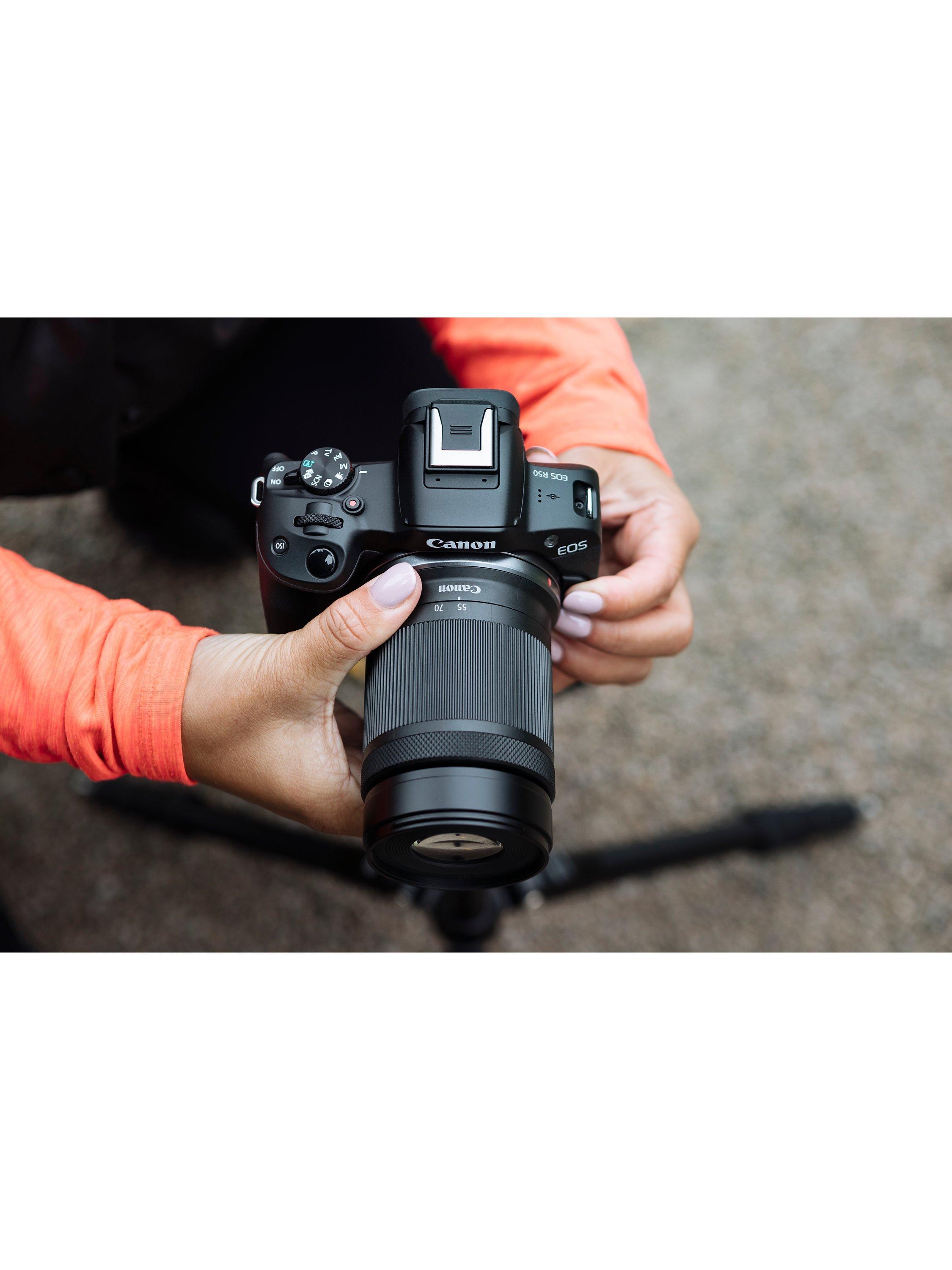 RF-S 55-210mm F5-7.1 IS STM Lens, Black