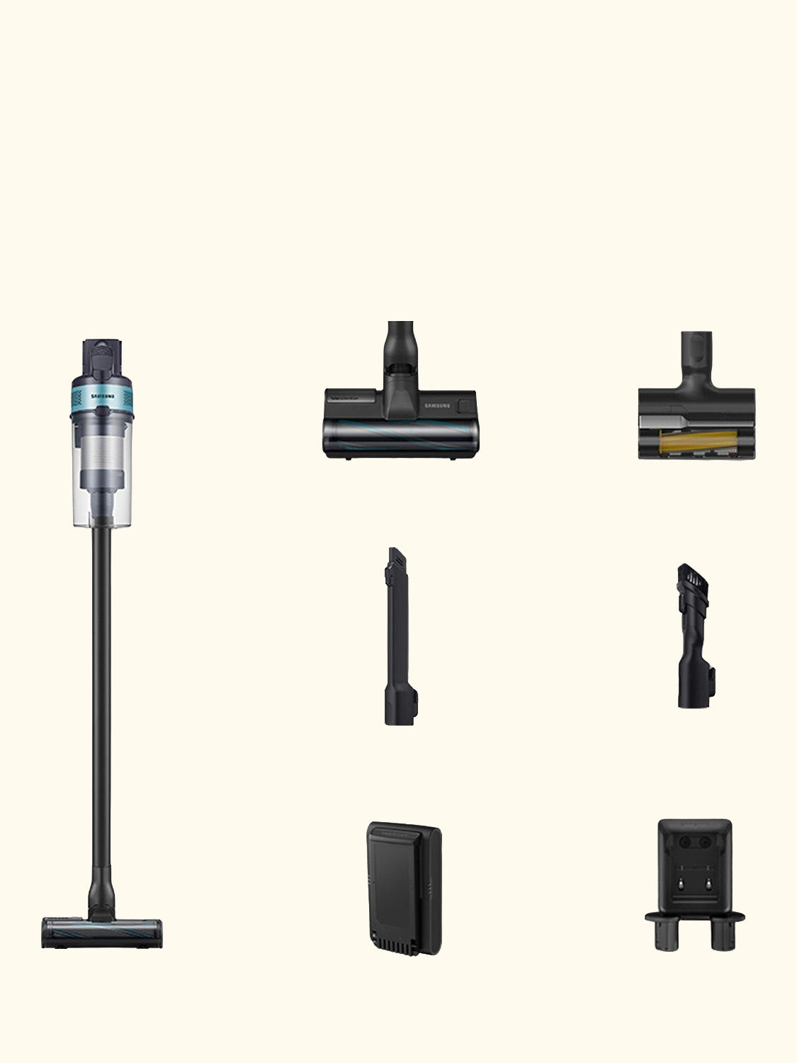 Jet™ 75E Pet Cordless Vacuum Cleaner with Turbo Action Brush, Teal/Mint