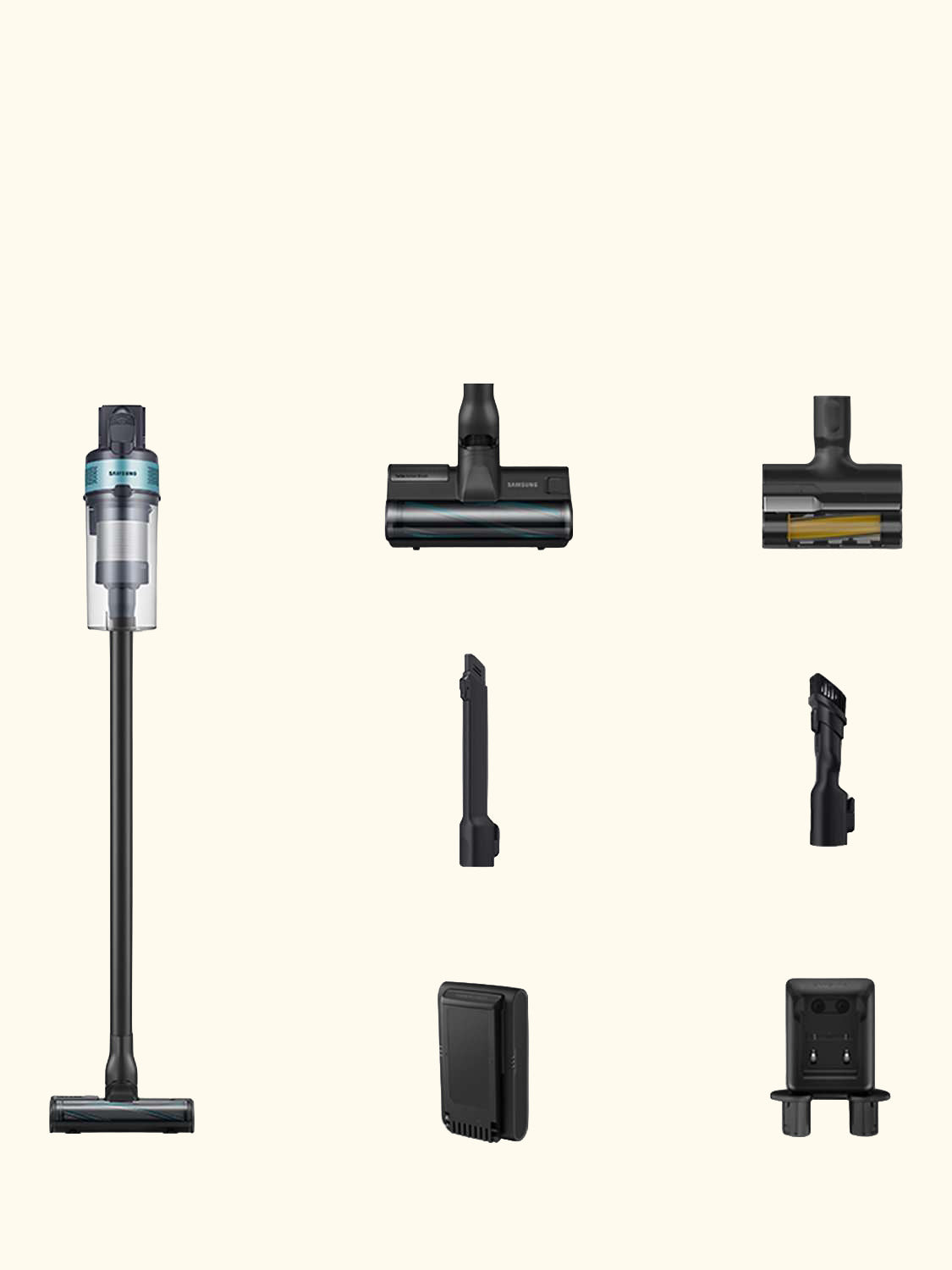 Jet™ 75E Pet Cordless Vacuum Cleaner with Turbo Action Brush, Teal/Mint