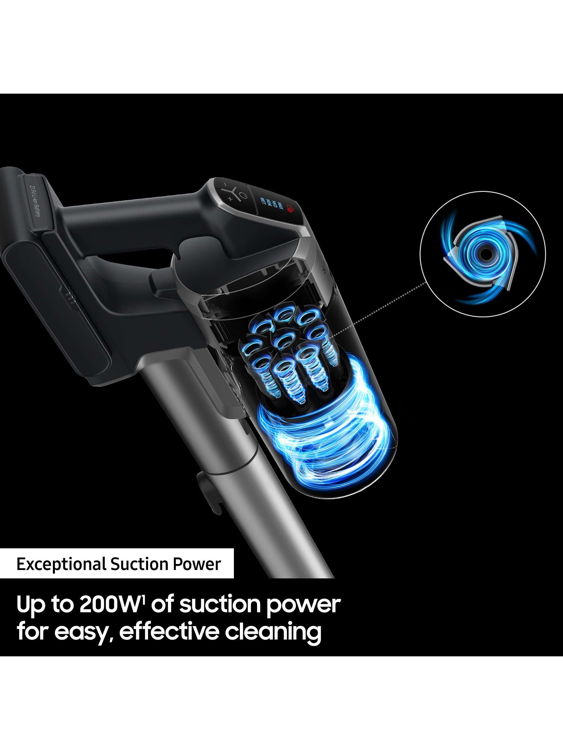 Jet™ 75E Pet Cordless Vacuum Cleaner with Turbo Action Brush, Teal/Mint